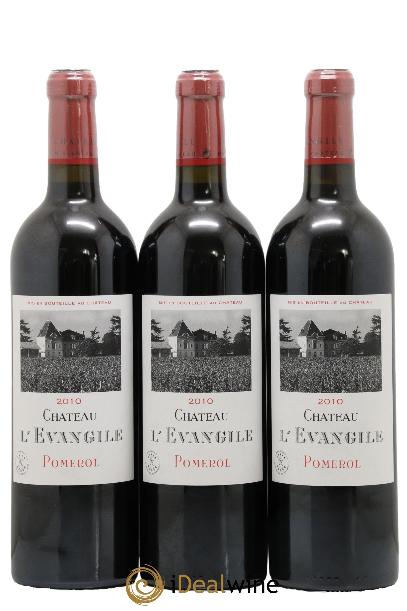 Château l' Évangile 2010 - Lotto di 6 bottiglie - 3
