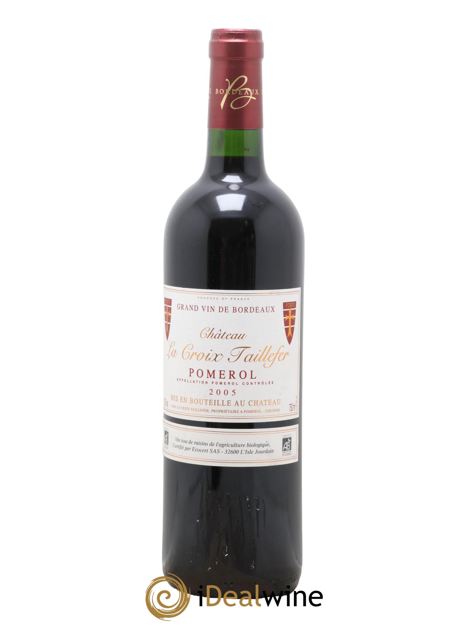 Château la Croix Taillefer 2005 - Lotto di 1 bottiglia - 0