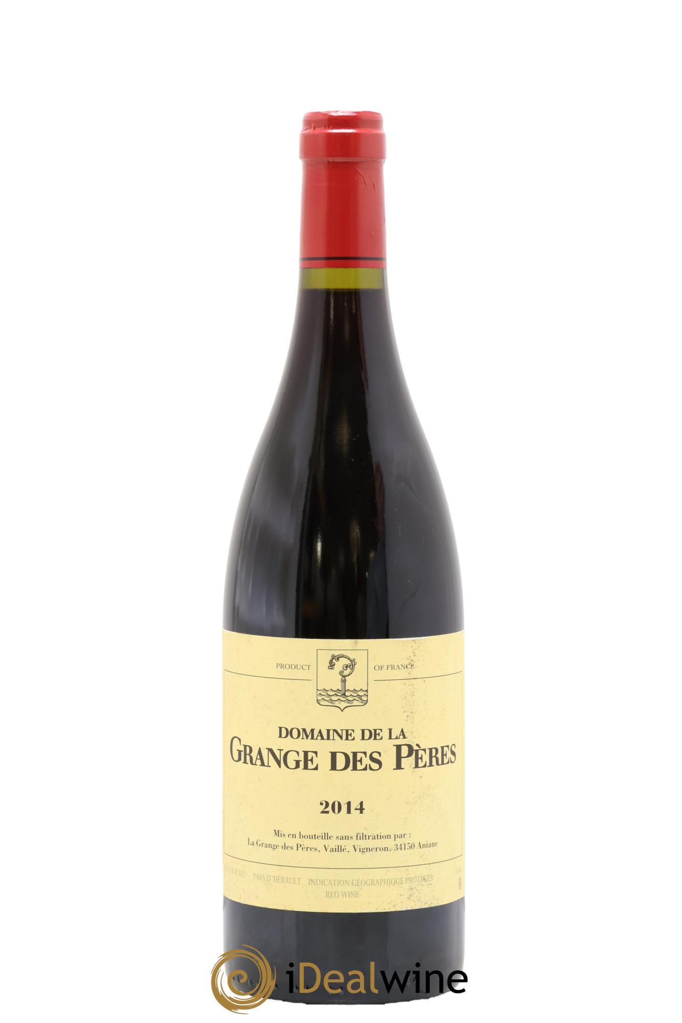Pays d'Hérault Grange des Pères Laurent Vaillé 2014 - Lotto di 1 bottiglia - 0