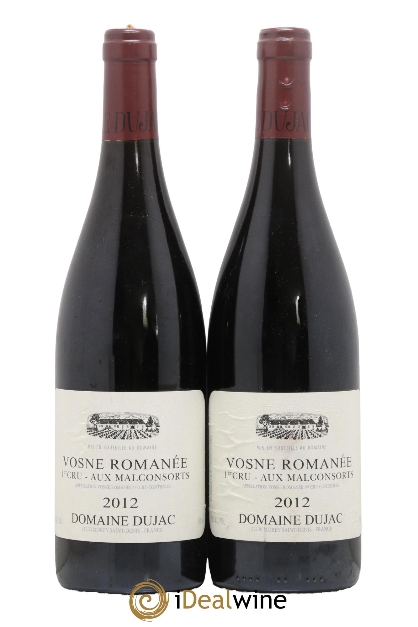 Vosne-Romanée 1er Cru Aux Malconsorts Dujac (Domaine) 2012 - Lot de 2 bouteilles - 0