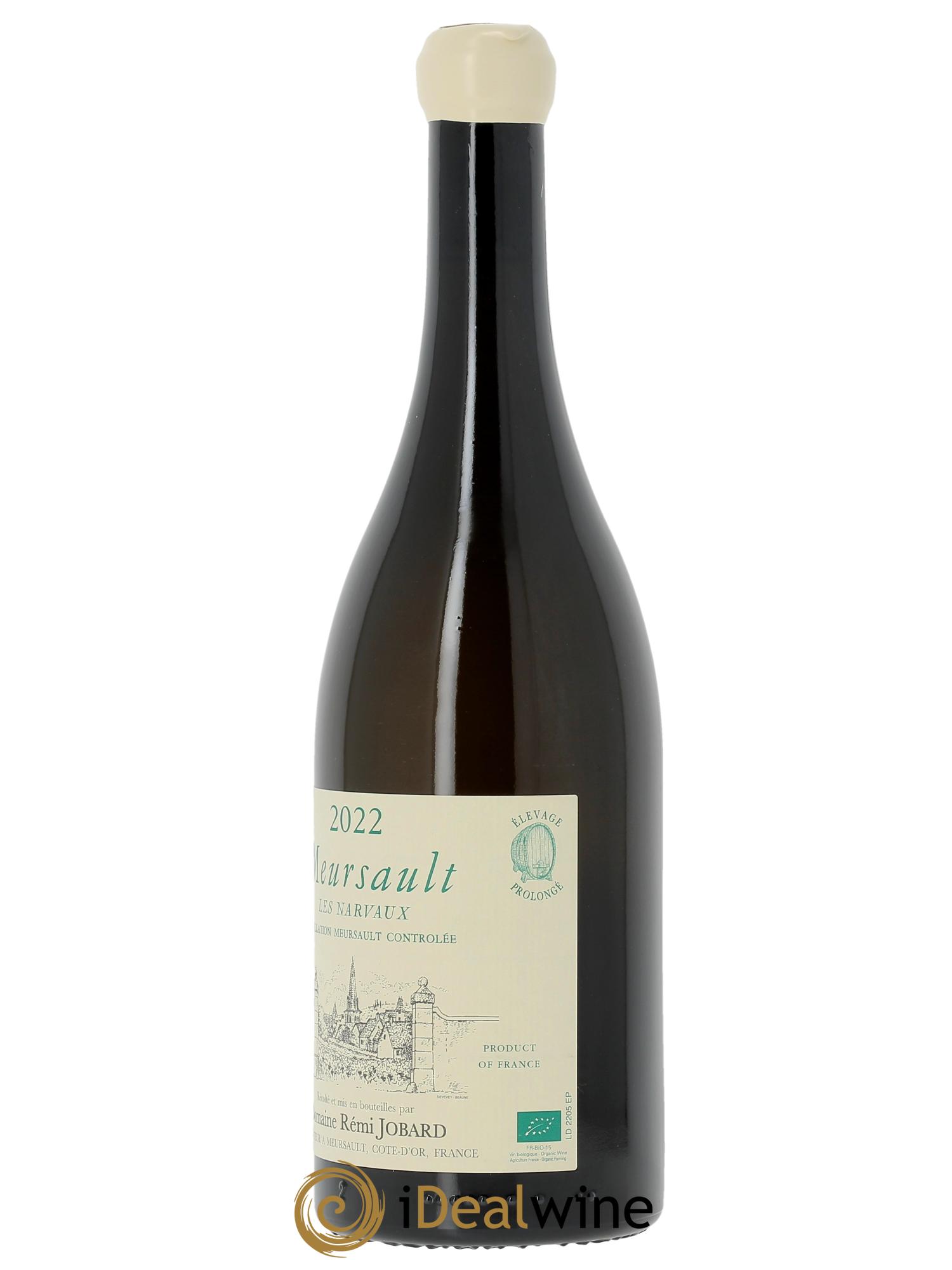 Meursault Les Narvaux élevage prolongé Rémi Jobard (Domaine) 2022 - Lot de 1 bouteille - 1