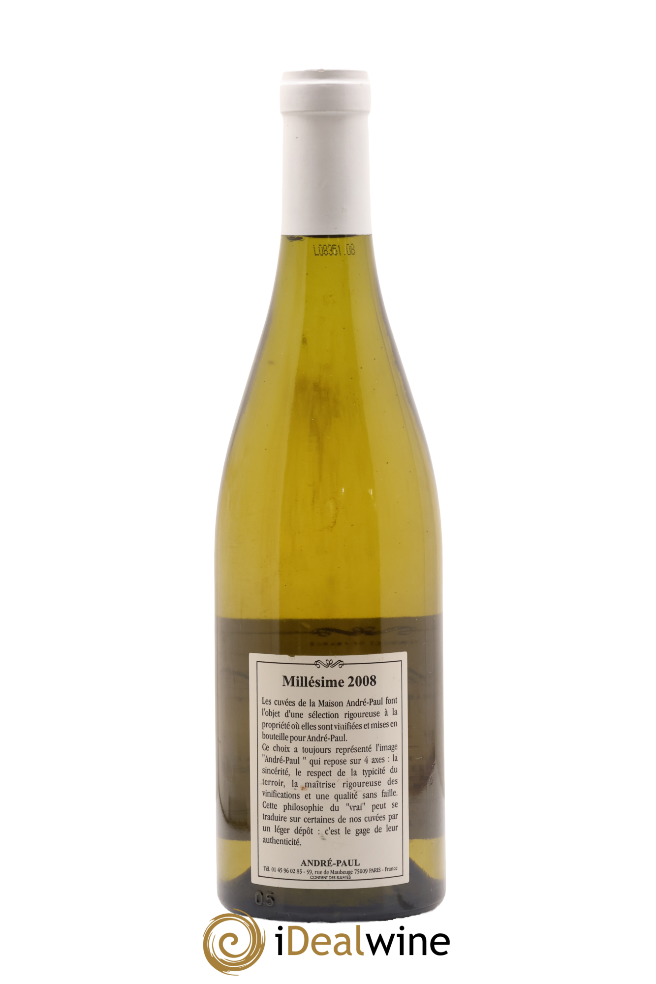 Chablis 1er Cru Les Fourneaux 2008 - Lot de 1 bouteille - 1