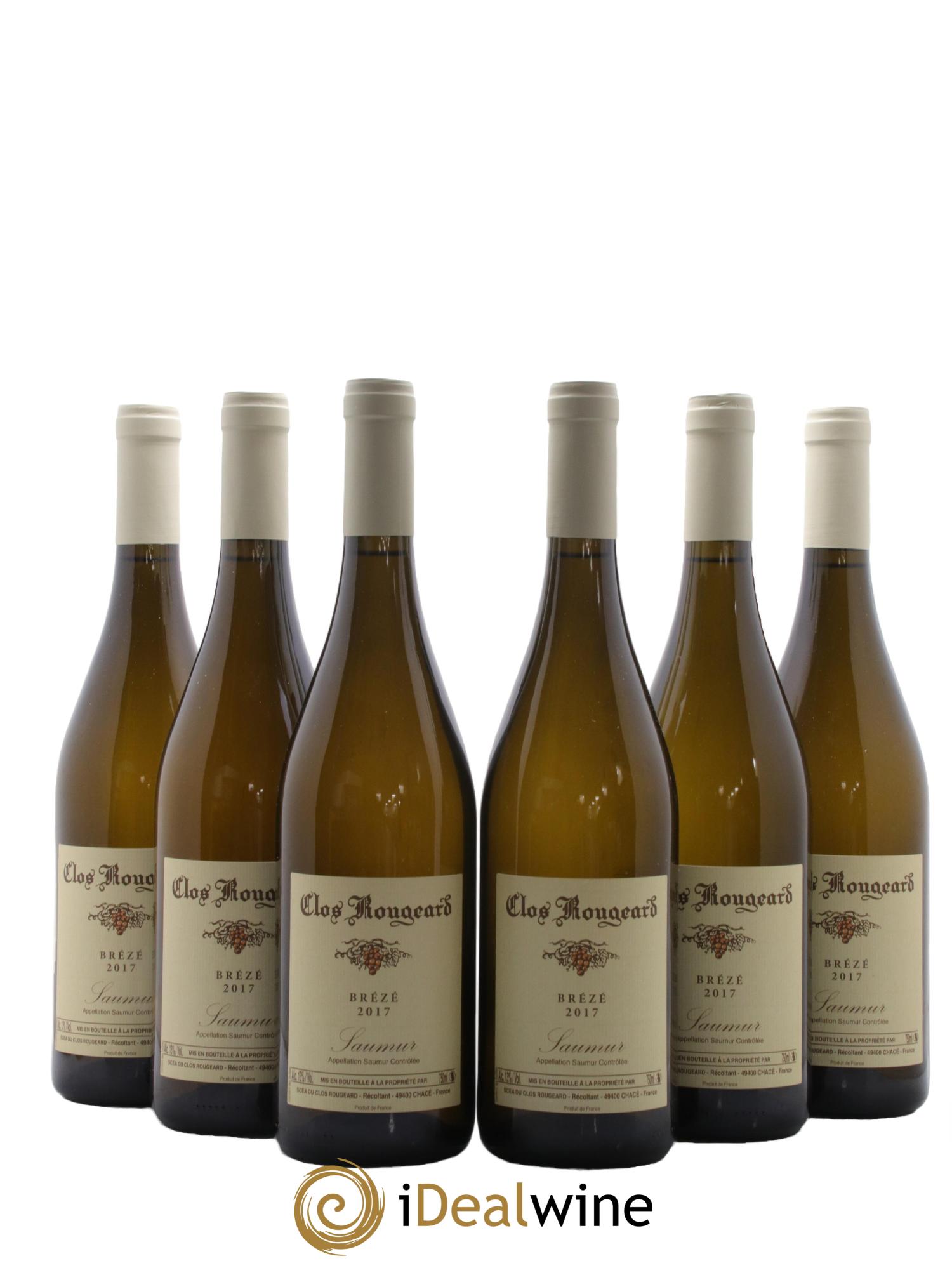 Saumur Brézé Clos Rougeard 2017 - Posten von 6 Flaschen - 0