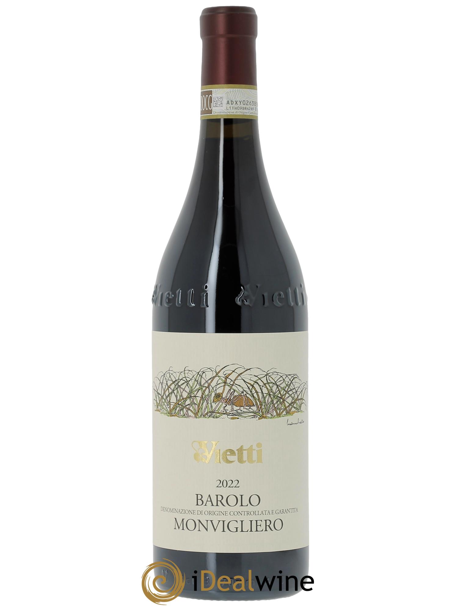 Barolo DOCG Monvigliero Vietti 2022 - Lot of 1 bottle - 0