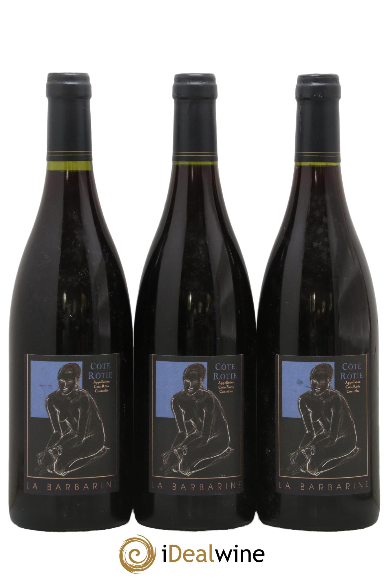 Côte-Rôtie La Barbarine Gangloff (Domaine) 2001 - Lot de 3 bouteilles - 0
