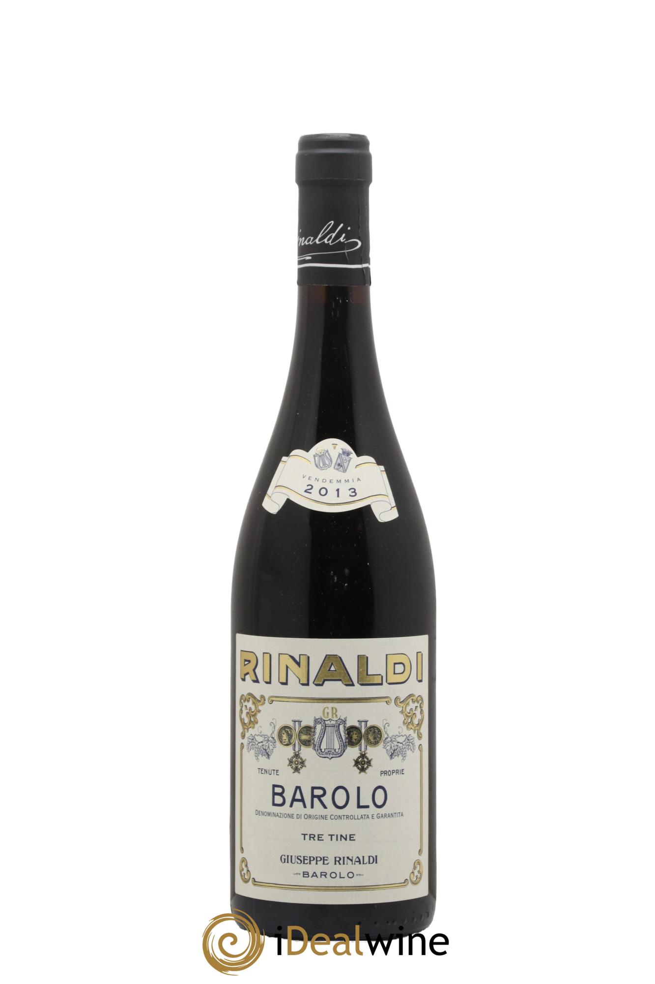 Barolo DOCG Tre Tine Giuseppe Rinaldi 2013 - Posten von 1 Flasche - 0