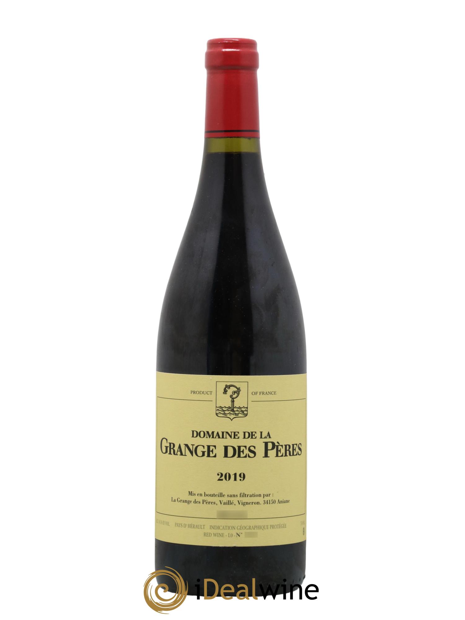 Pays d'Hérault Grange des Pères Laurent Vaillé 2019 - Lot de 1 bouteille - 0