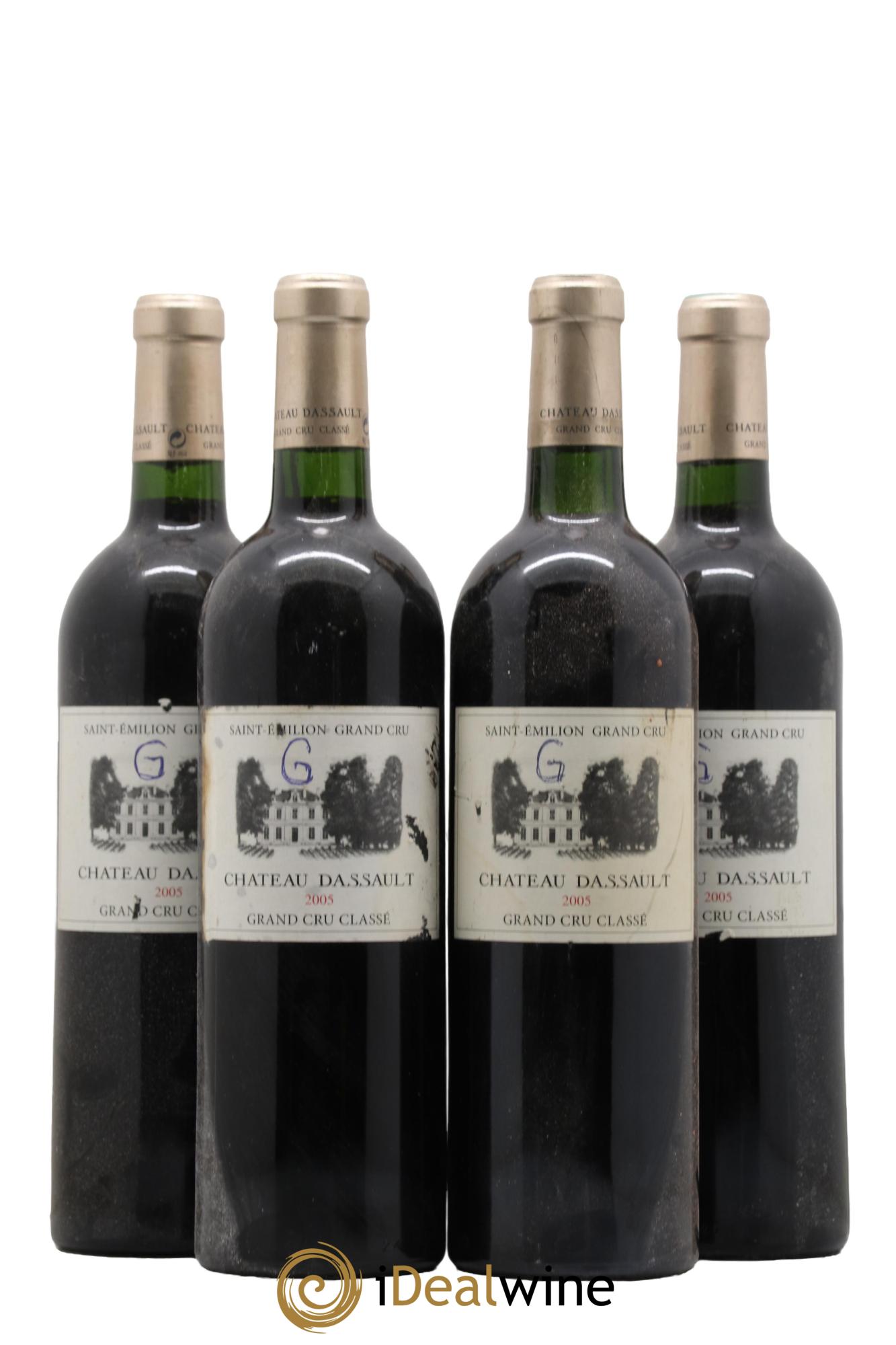 Château Dassault Grand Cru Classé 2005 - Lot de 4 bouteilles - 0