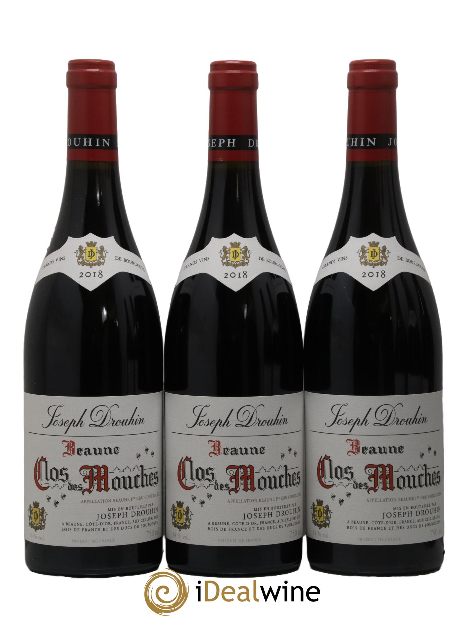 Beaune 1er Cru Clos des Mouches Joseph Drouhin 2018 - Lot of 6 bottles - 1