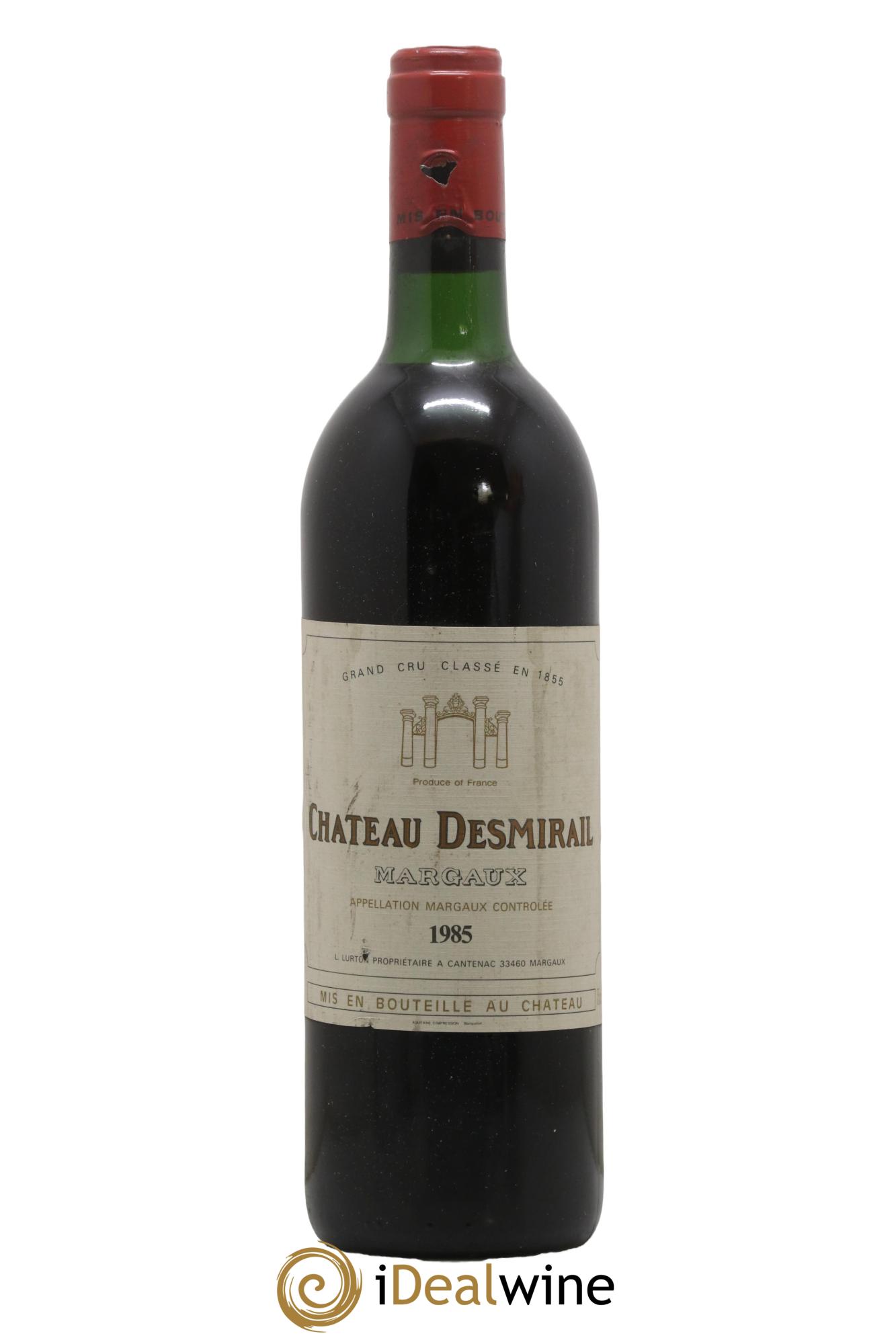 Château Desmirail 3ème Grand Cru Classé 1985 - Lot de 1 bouteille - 0