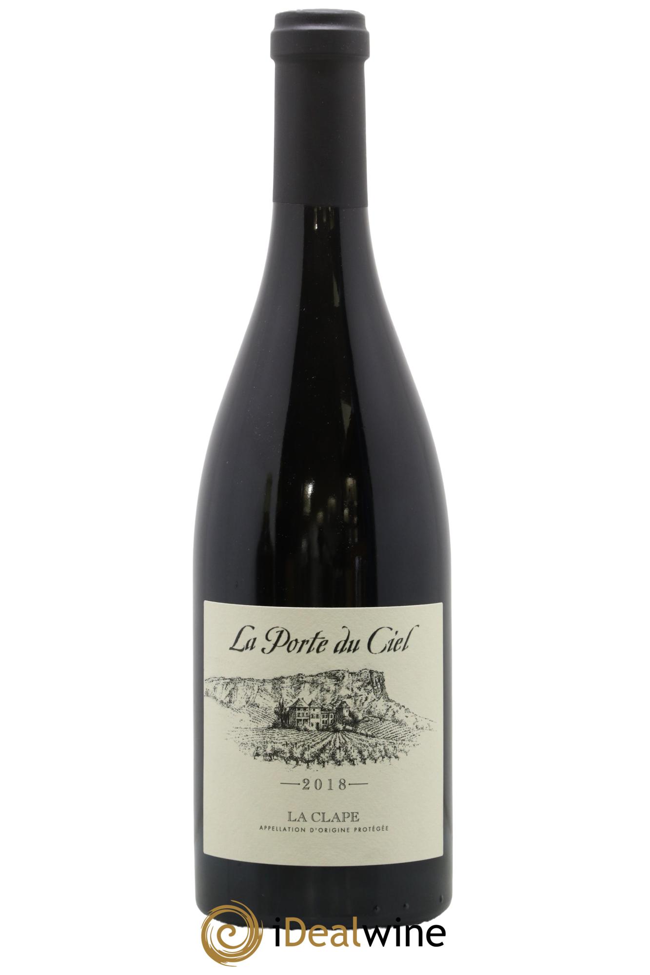 La Clape Château de La Négly La Porte du Ciel Jean Paux-Rosset 2018 - Lot of 1 bottle - 0