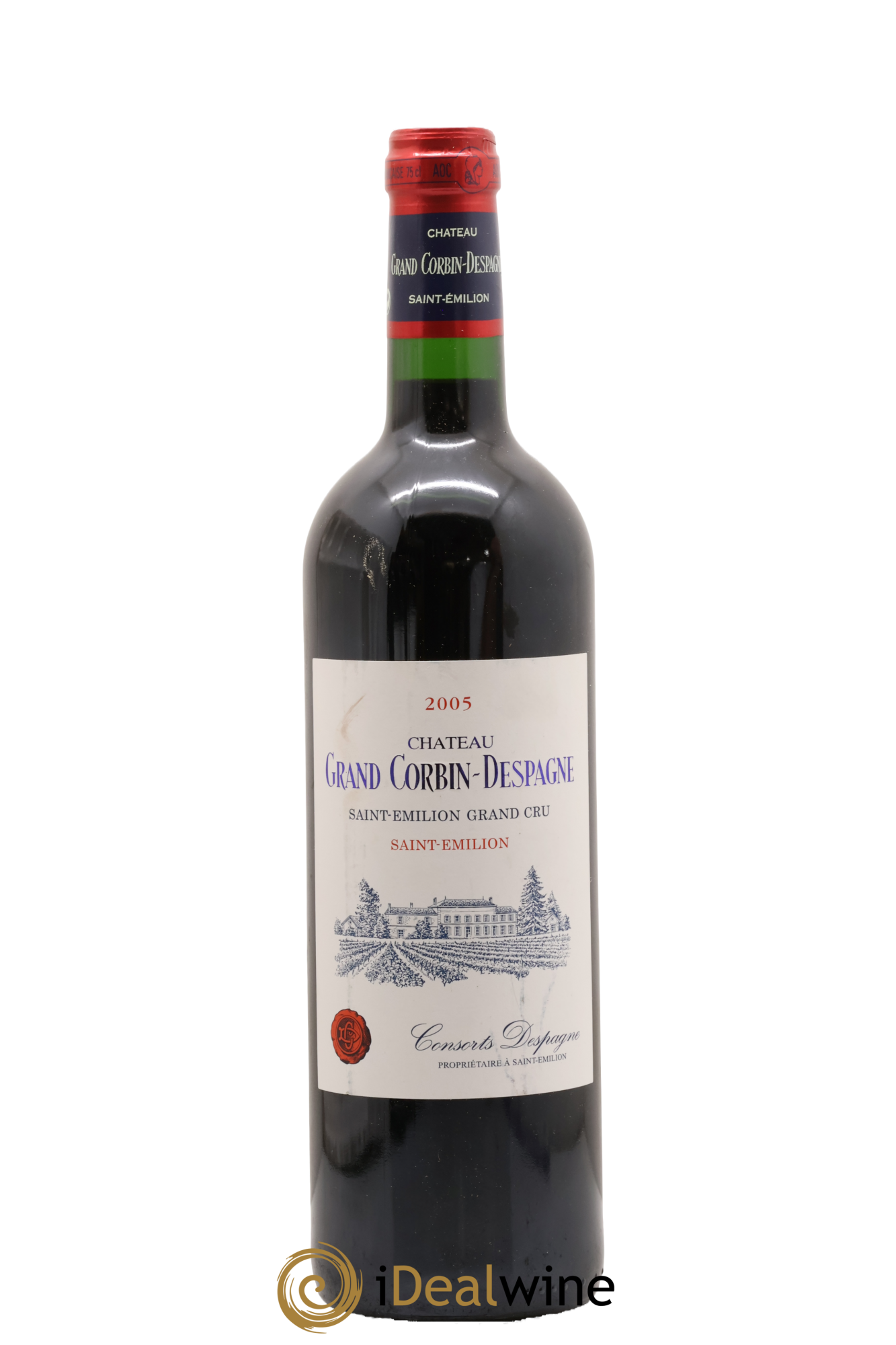 Château Grand Corbin Despagne Grand Cru Classé 2005 - Lot of 1 bottle - 0