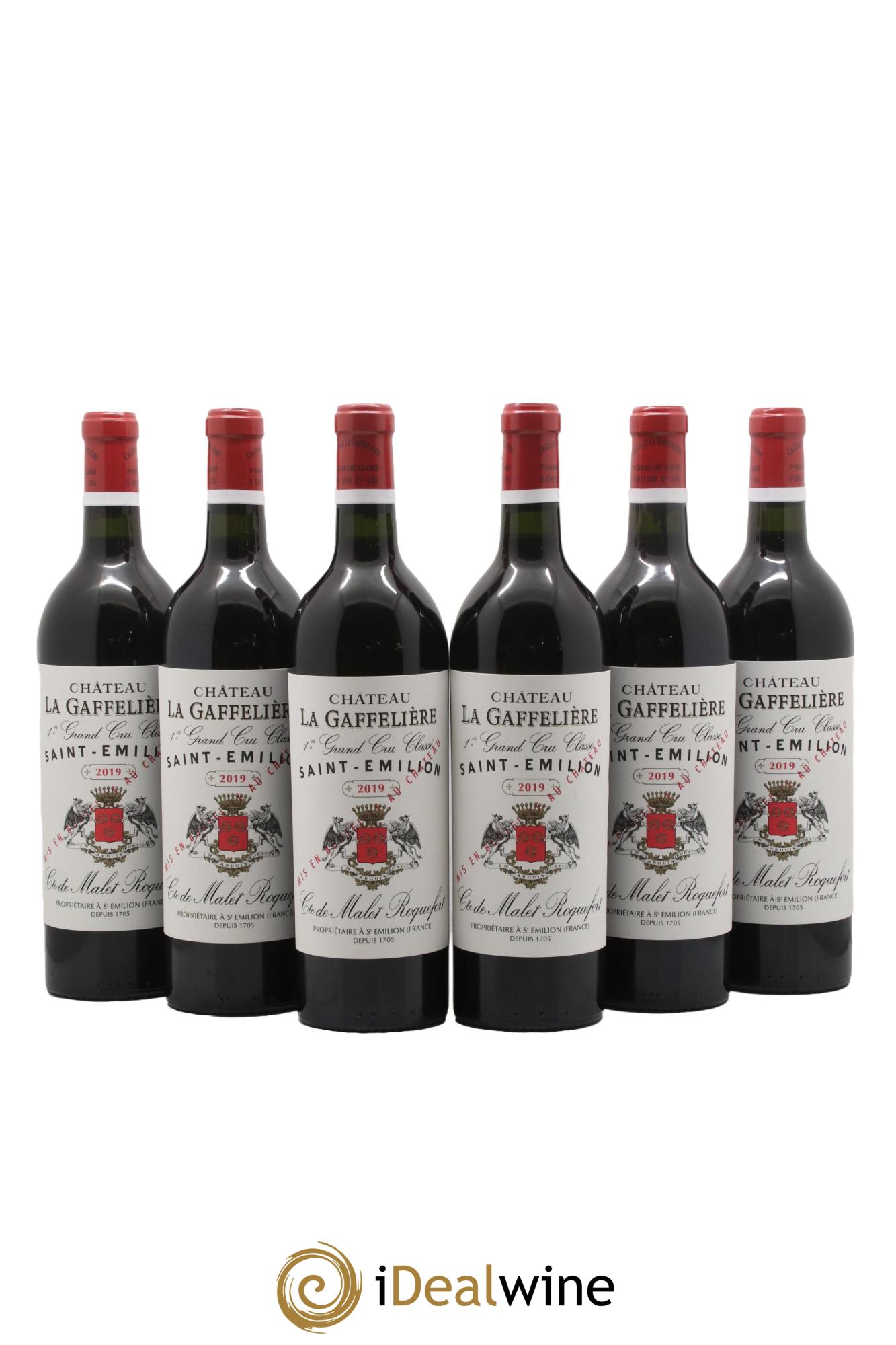 Château la Gaffelière 1er Grand Cru Classé B 2019 - Lot de 6 bouteilles - 0