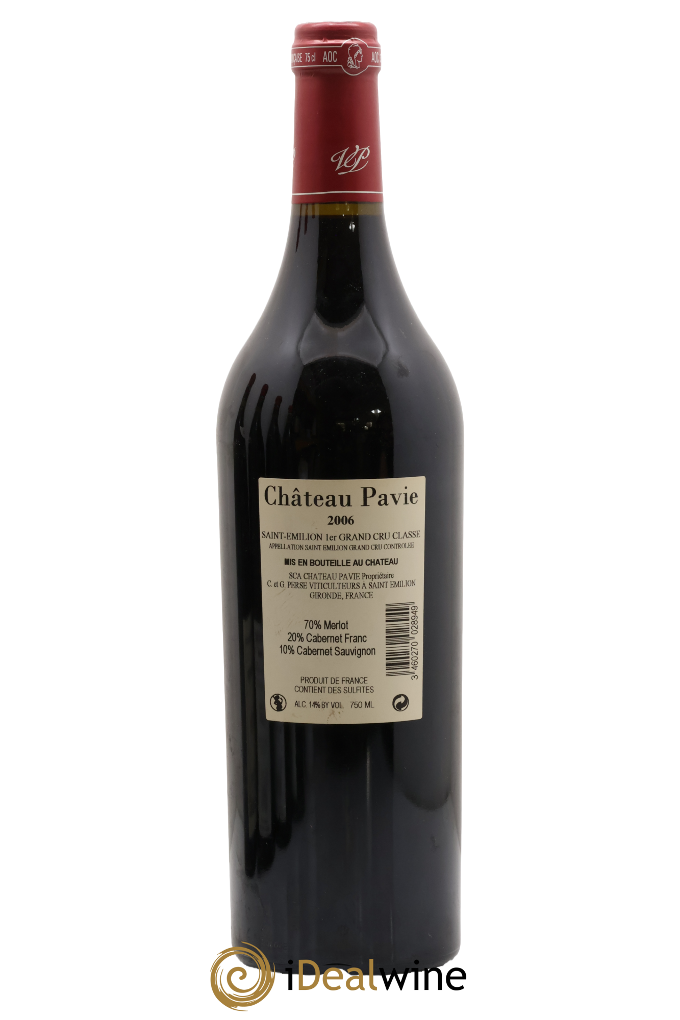 Château Pavie 1er Grand Cru Classé A 2006 - Lotto di 1 bottiglia - 1