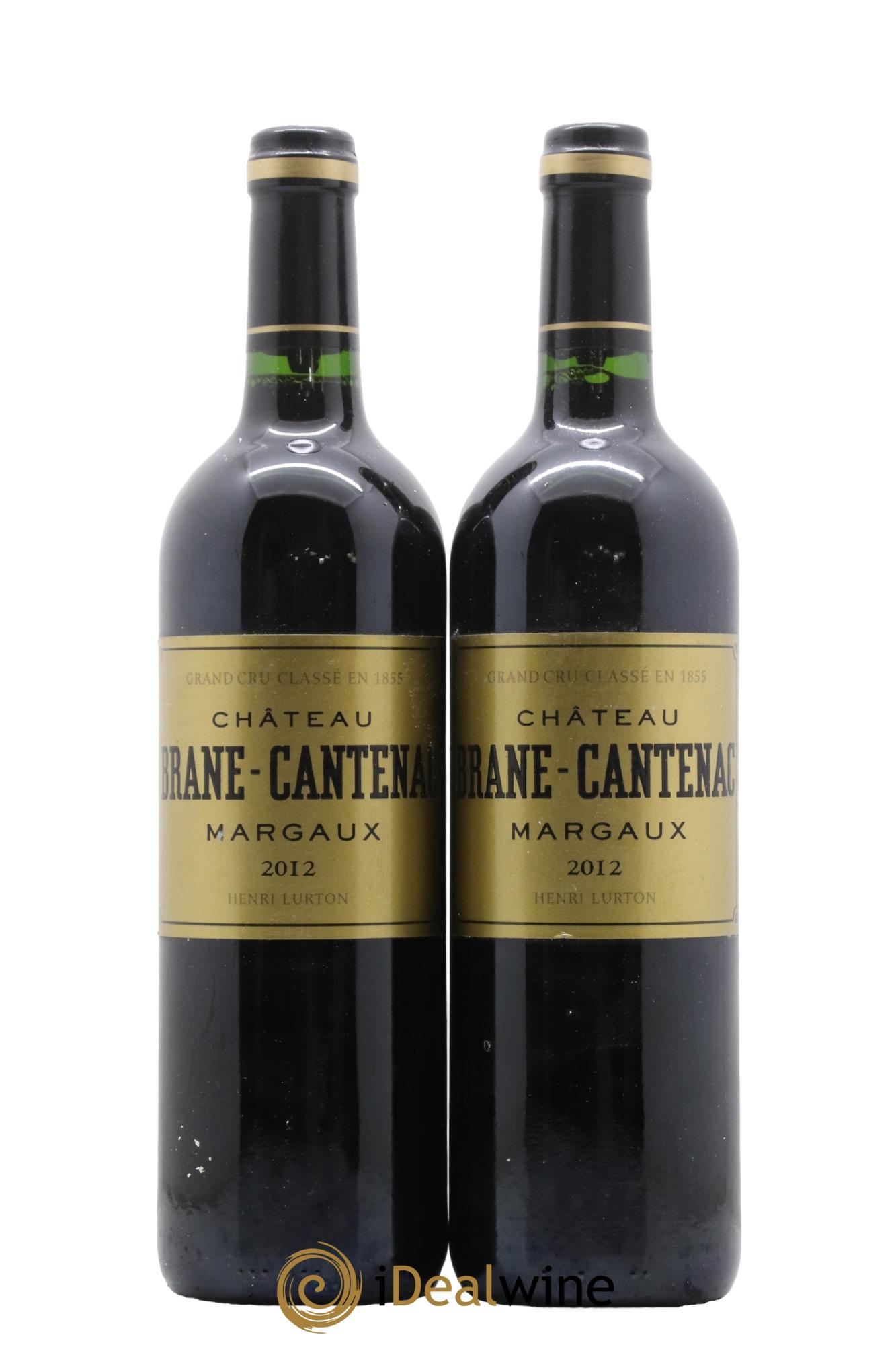 Château Brane Cantenac 2ème Grand Cru Classé 2012 - Lot de 2 bouteilles - 0