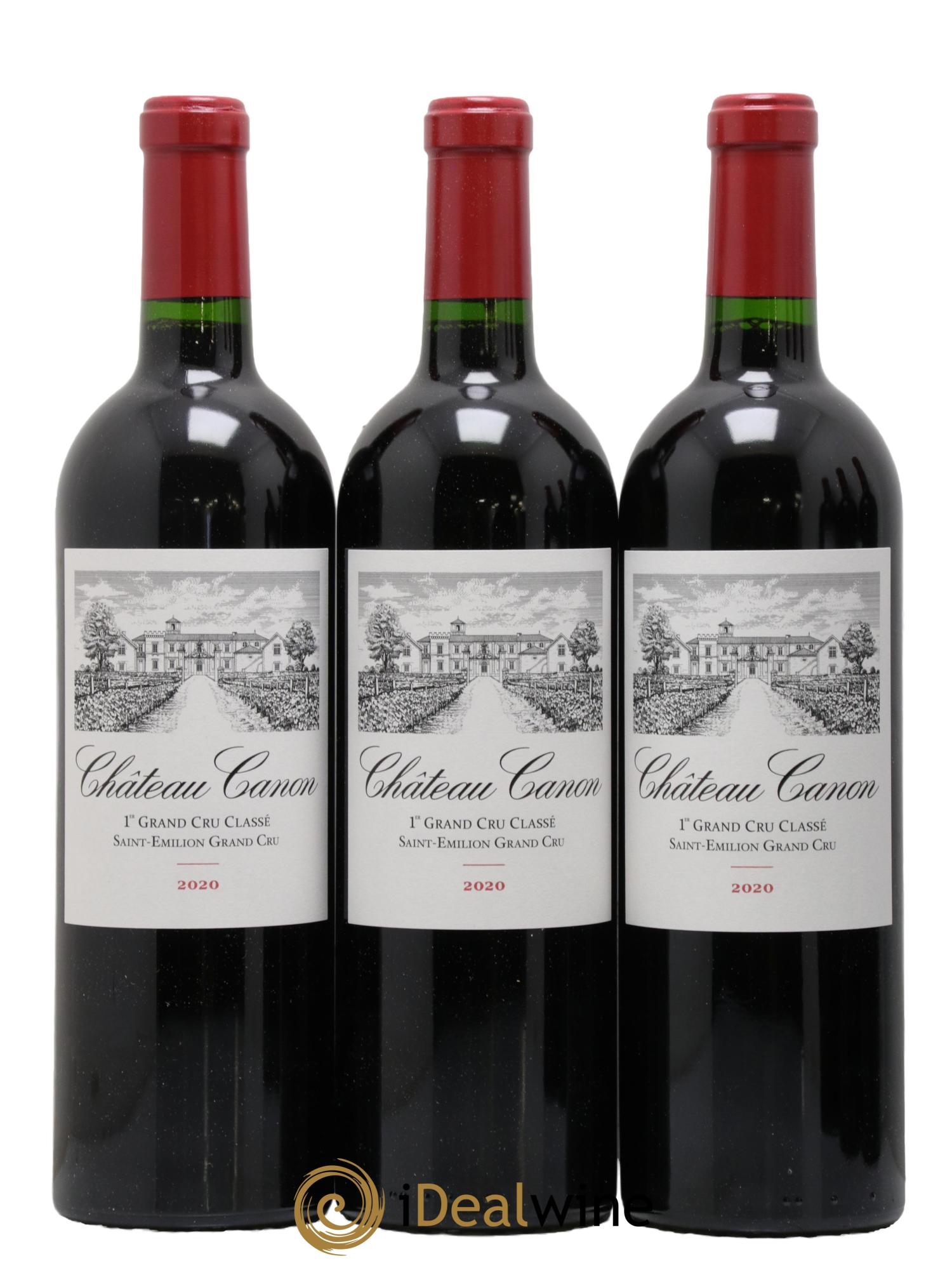 Château Canon 1er Grand Cru Classé B 2020 - Lot of 6 bottles - 1