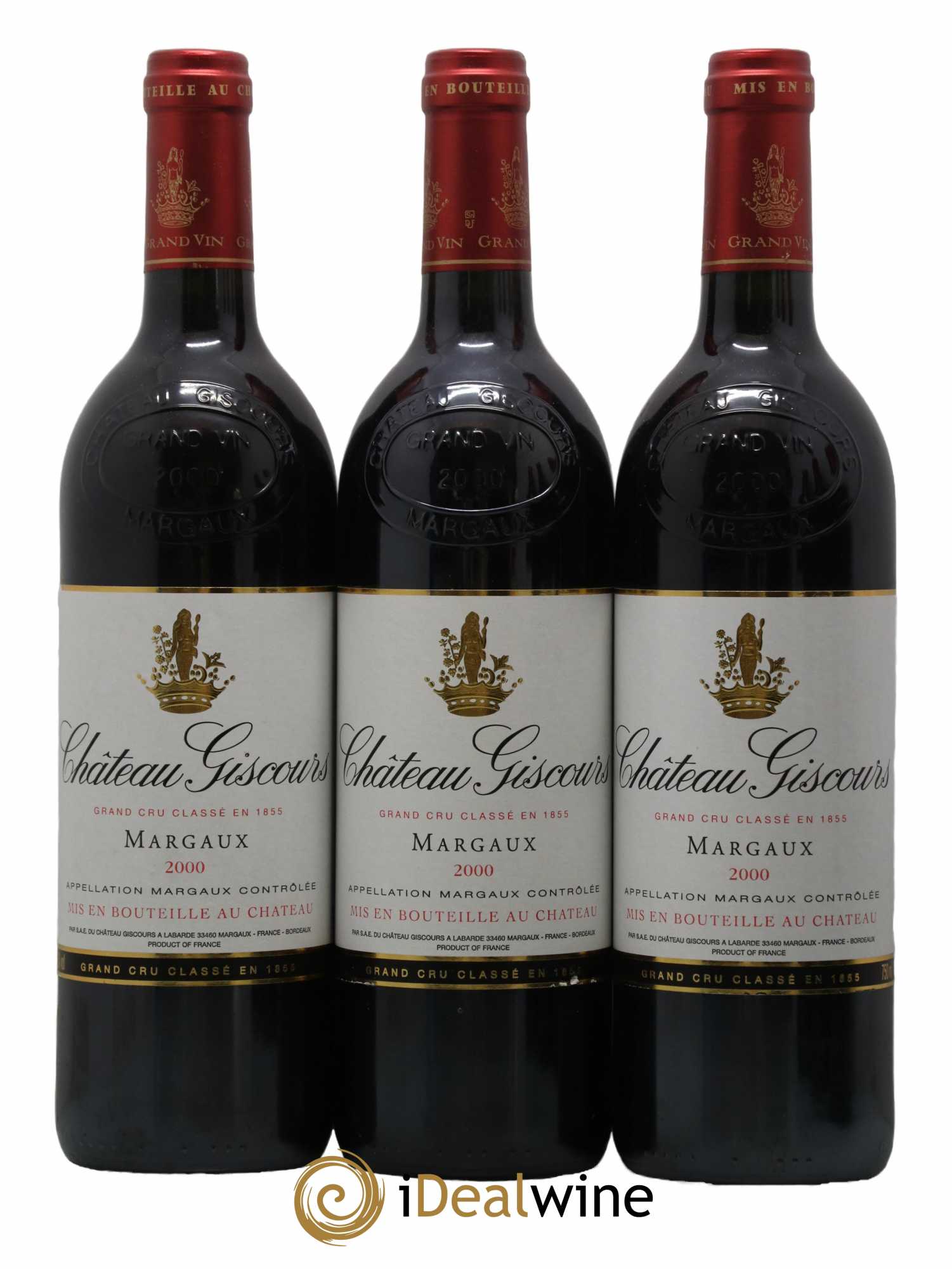 Château Giscours 3ème Grand Cru Classé 2000 - Lot of 12 bottles - 3