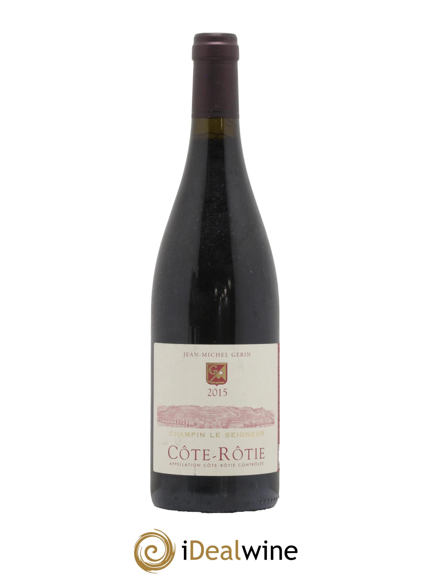Côte-Rôtie Champin Le Seigneur Jean-Michel Gerin 2015 - Lot de 1 bouteille - 0