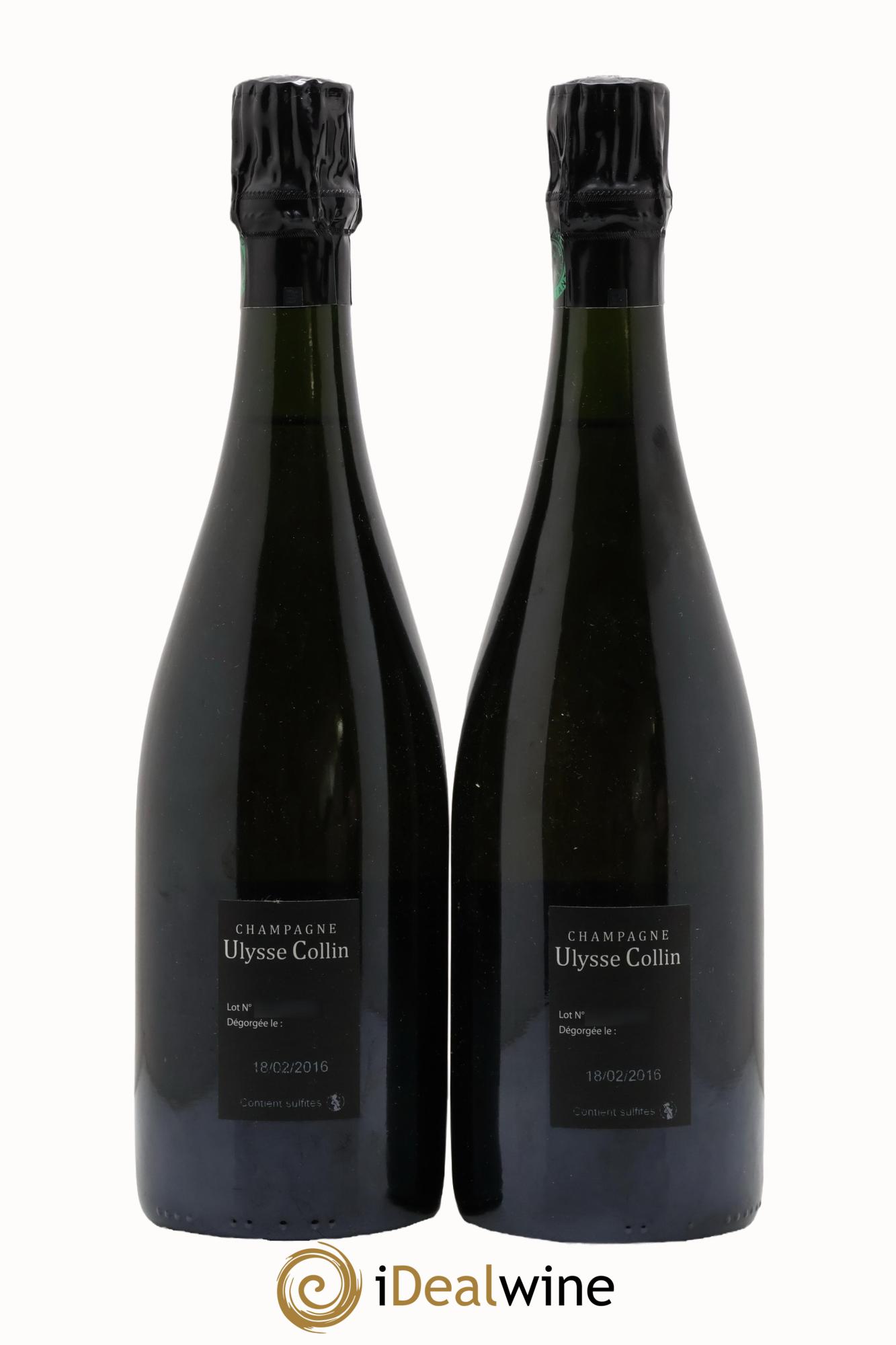 Les Maillons Blanc de Noirs Extra-Brut Ulysse Collin - Posten von 2 Flaschen - 1