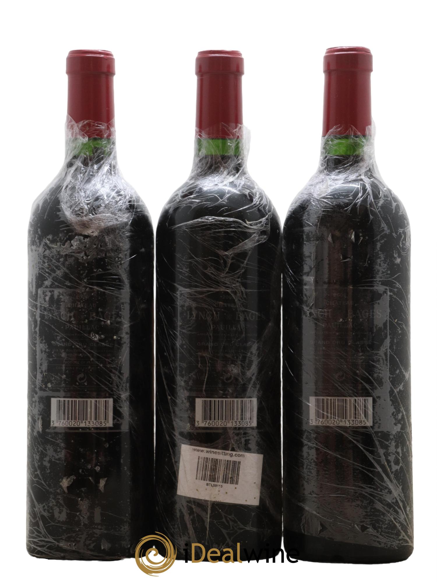 Château Lynch Bages 5ème Grand Cru Classé 2009 - Lot de 6 bouteilles - 4