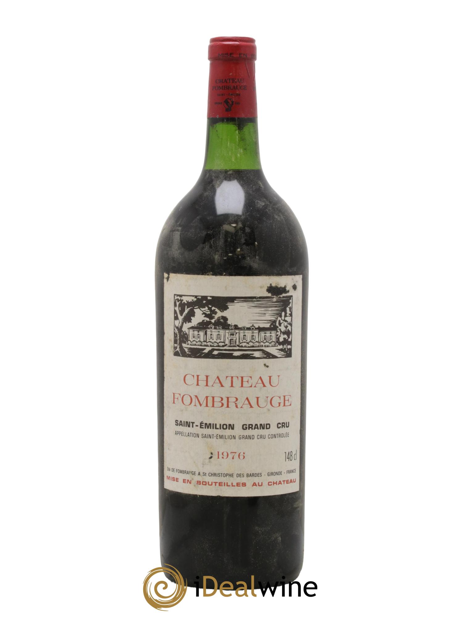 Château Fombrauge Grand Cru Classé 1976 - Lot de 1 magnum - 0