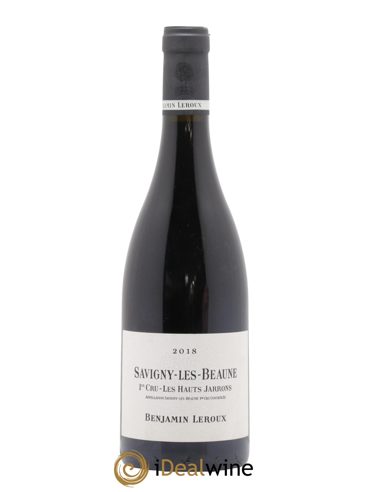 Savigny-lès-Beaune 1er Cru Les Hauts Jarrons Benjamin Leroux 2018 - Lot de 1 bouteille - 0