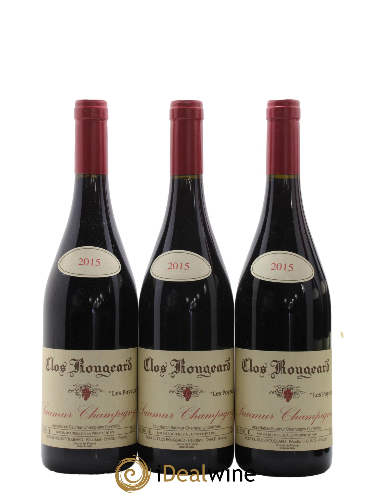 Saumur-Champigny Les Poyeux Clos Rougeard 2015 - Lot of 6 bottles - 1