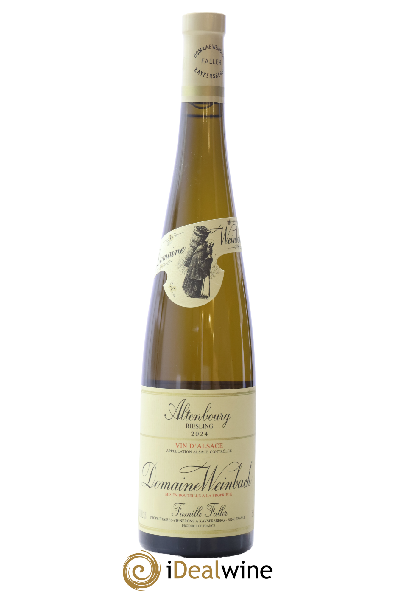 Alsace Riesling Altenbourg Weinbach (Domaine) 2024 - Lot de 1 bouteille - 0