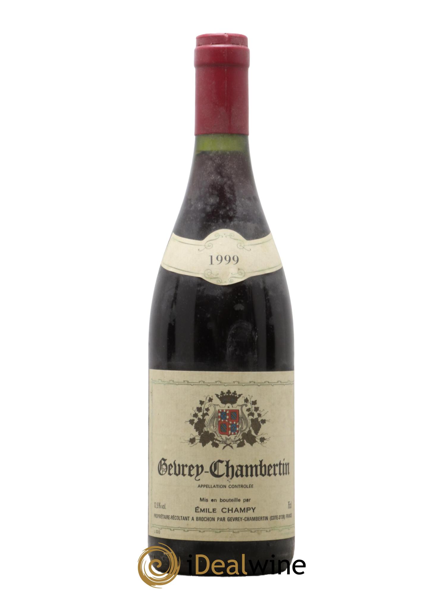 Gevrey-Chambertin Emile Champy 1999 - Lot de 1 bouteille - 0