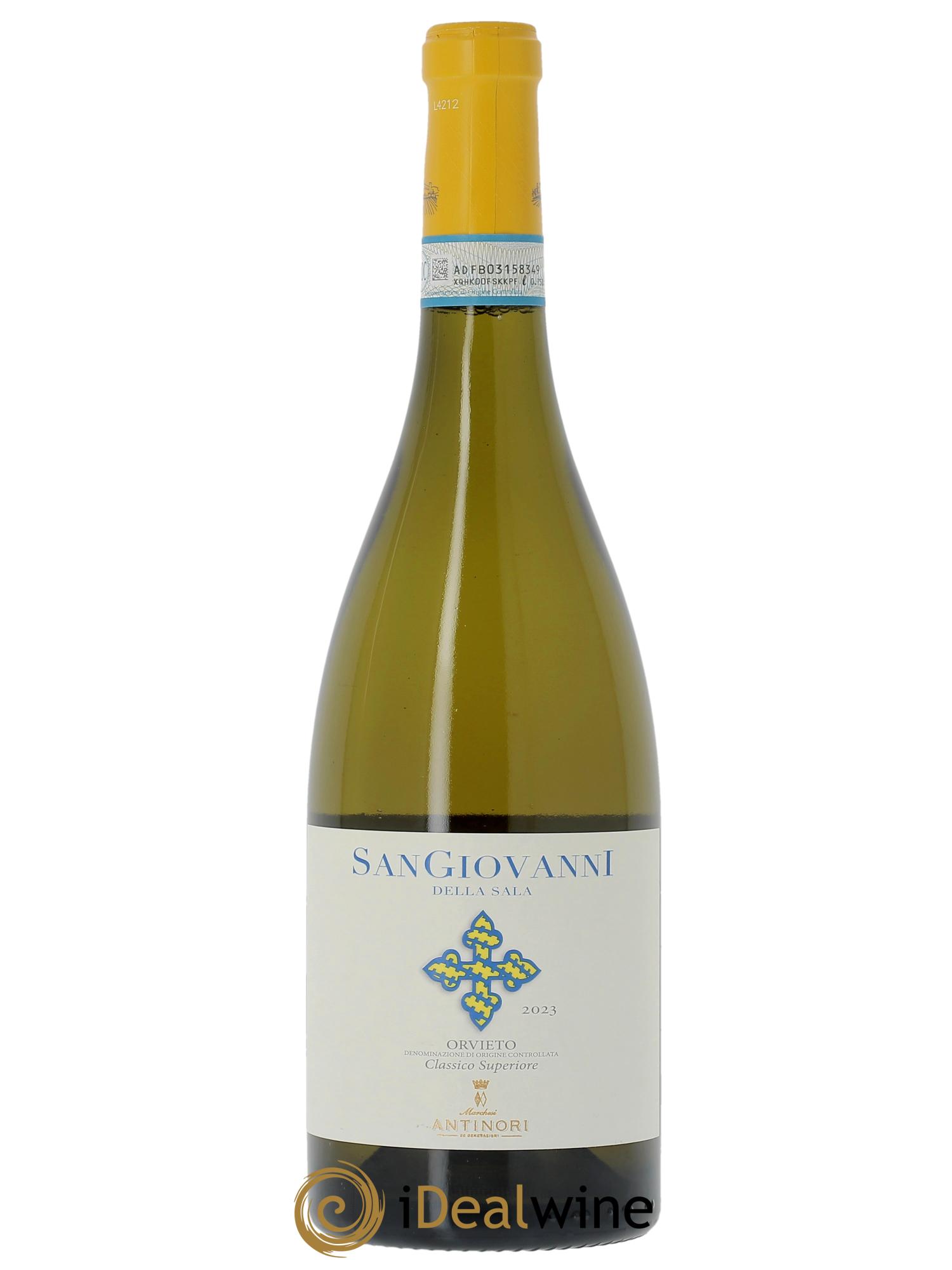 Orvieto DOC San Giovanni Della Sala Classico Superiore Castello della Sala - Marchesi Antinori 2023 - Lot de 1 bouteille - 0