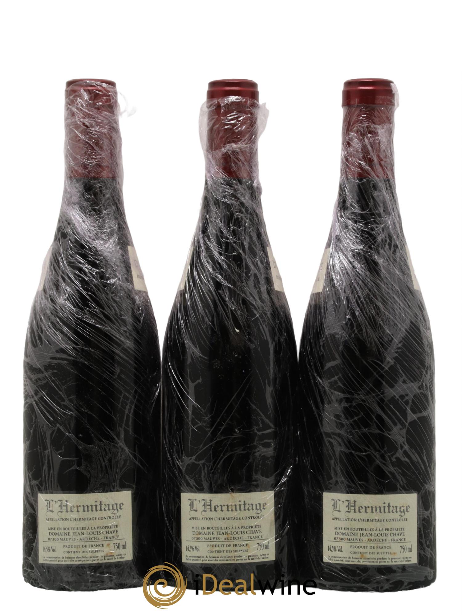 Hermitage Jean-Louis Chave 2014 - Lot de 3 bouteilles - 1