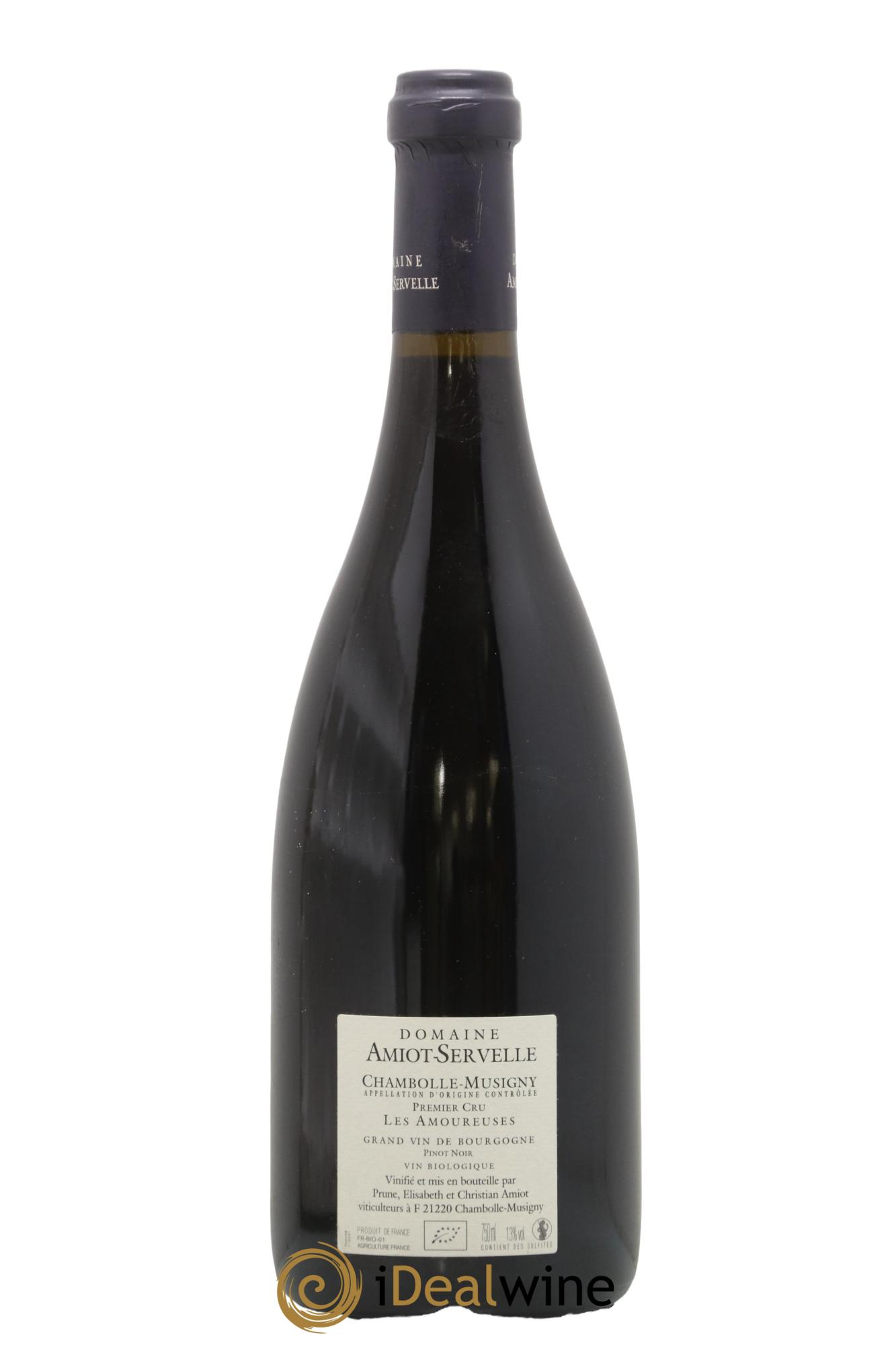 Chambolle-Musigny 1er Cru Les Amoureuses Amiot-Servelle 2014 - Lot de 1 bouteille - 1