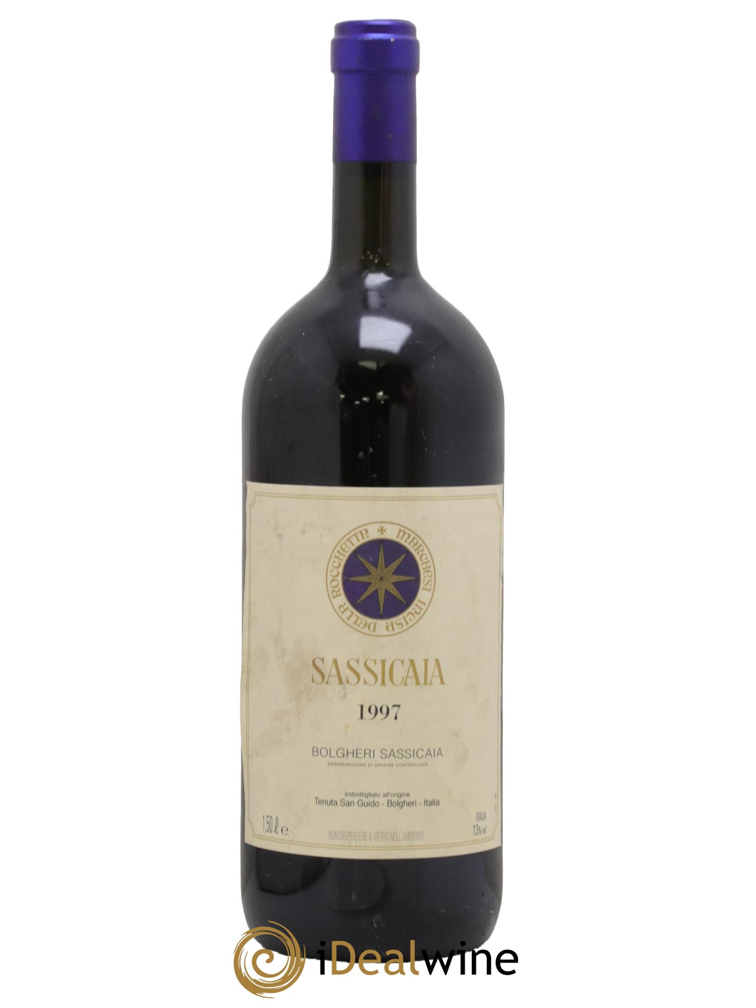 Bolgheri DOC Sassicaia Tenuta San Guido 1997 - Lot de 1 magnum - 0