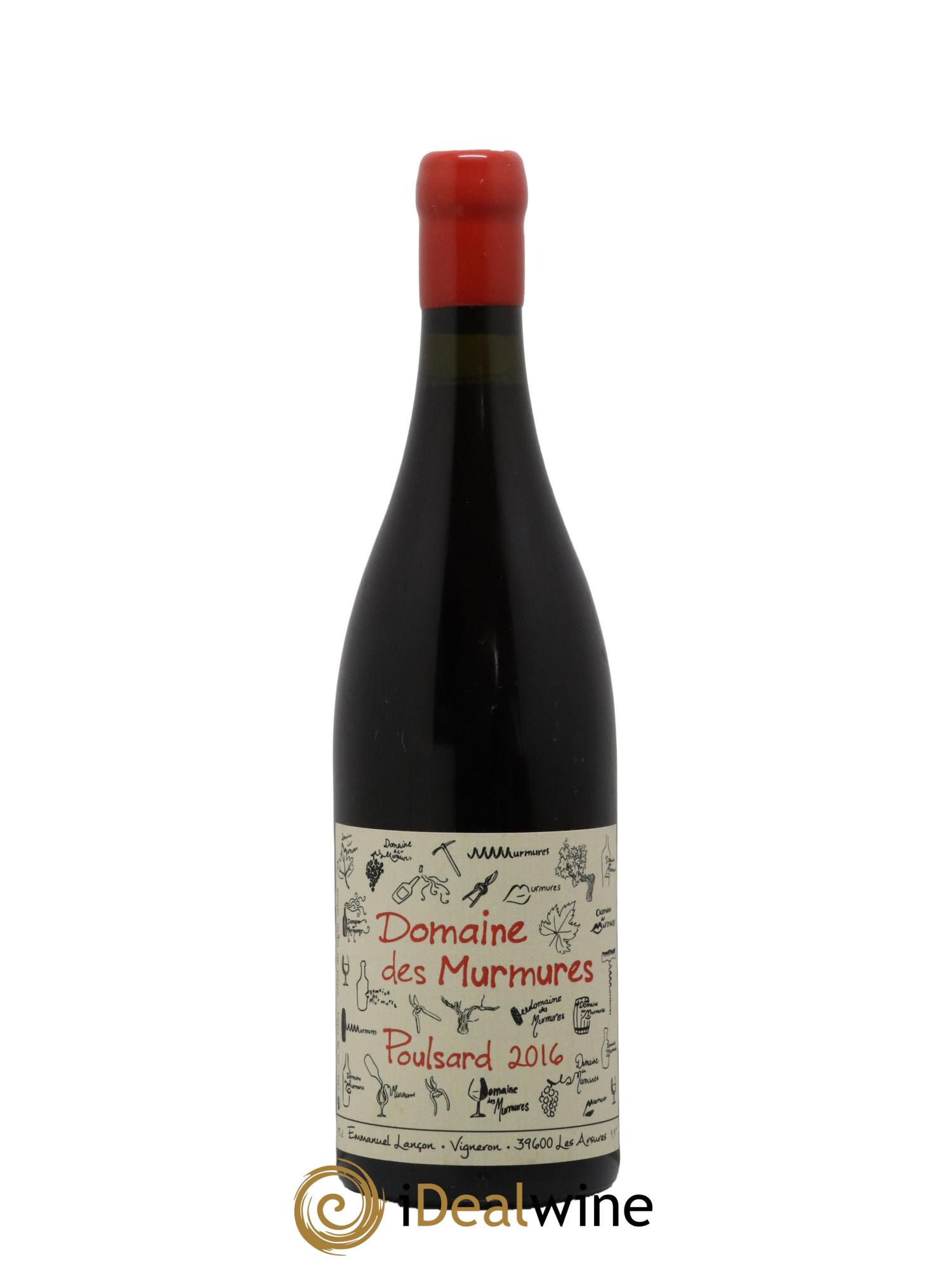 Vin de France Poulsard Murmures (Domaine des) - Emmanuel Lançon 2016 - Lot de 1 bouteille - 0
