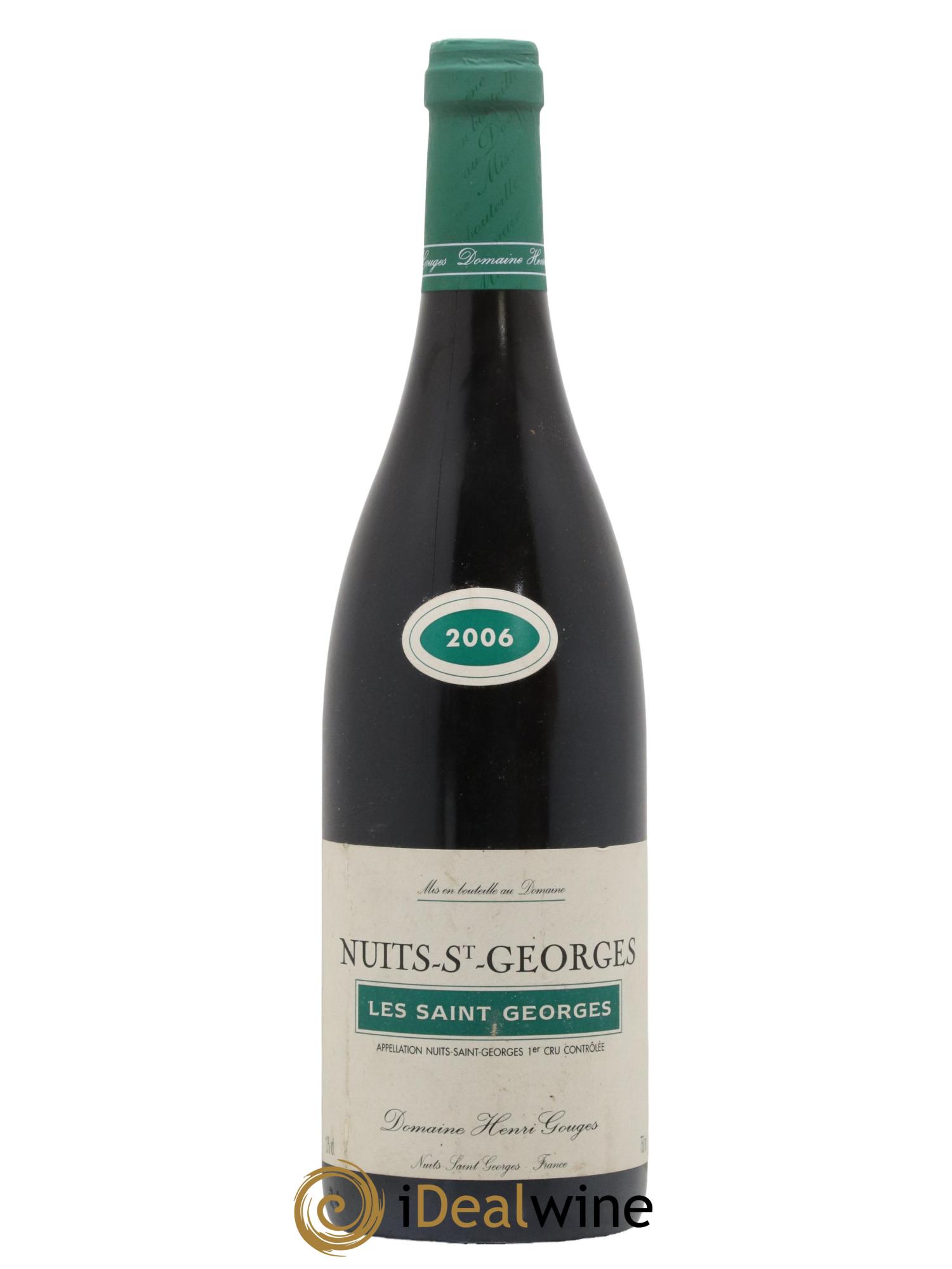 Nuits-Saint-Georges 1er Cru Les Saints Georges Henri Gouges 2006 - Lot de 1 bouteille - 0
