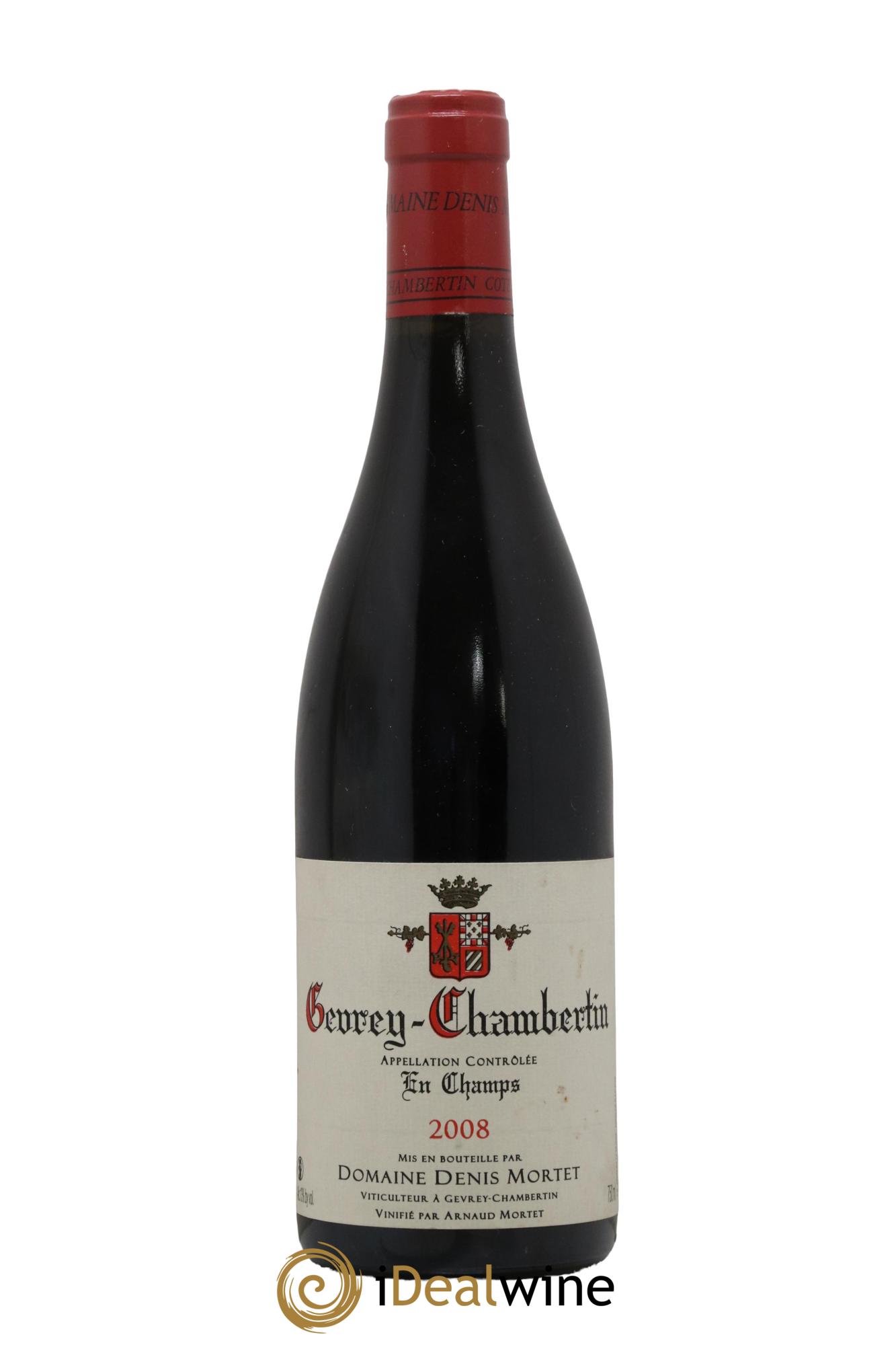 Gevrey-Chambertin En Champs Denis Mortet (Domaine) 2008 - Lot de 1 bouteille - 0