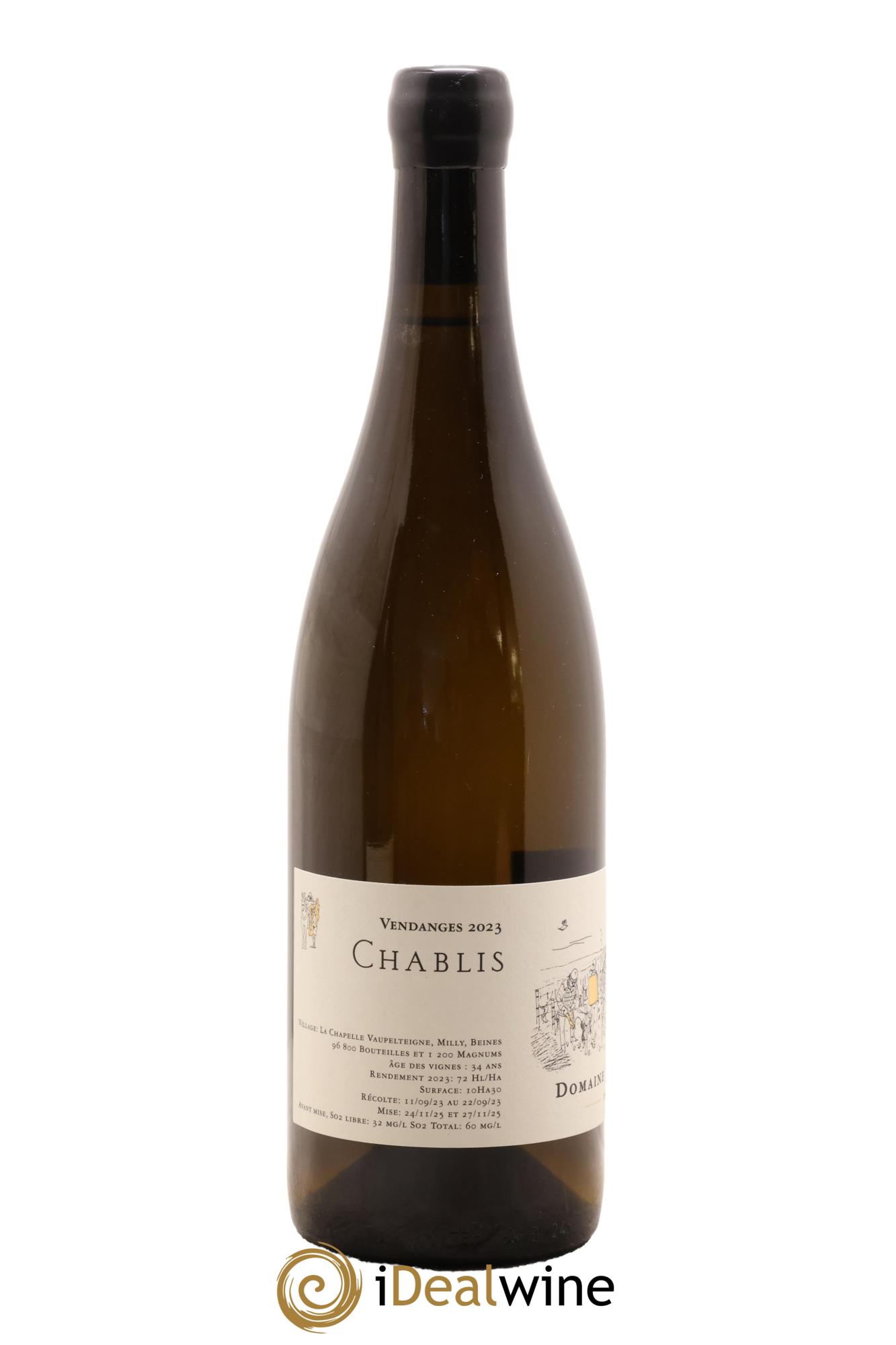 Chablis Jean Dauvissat Père Et Fils 2023 - Lot de 1 bouteille - 1