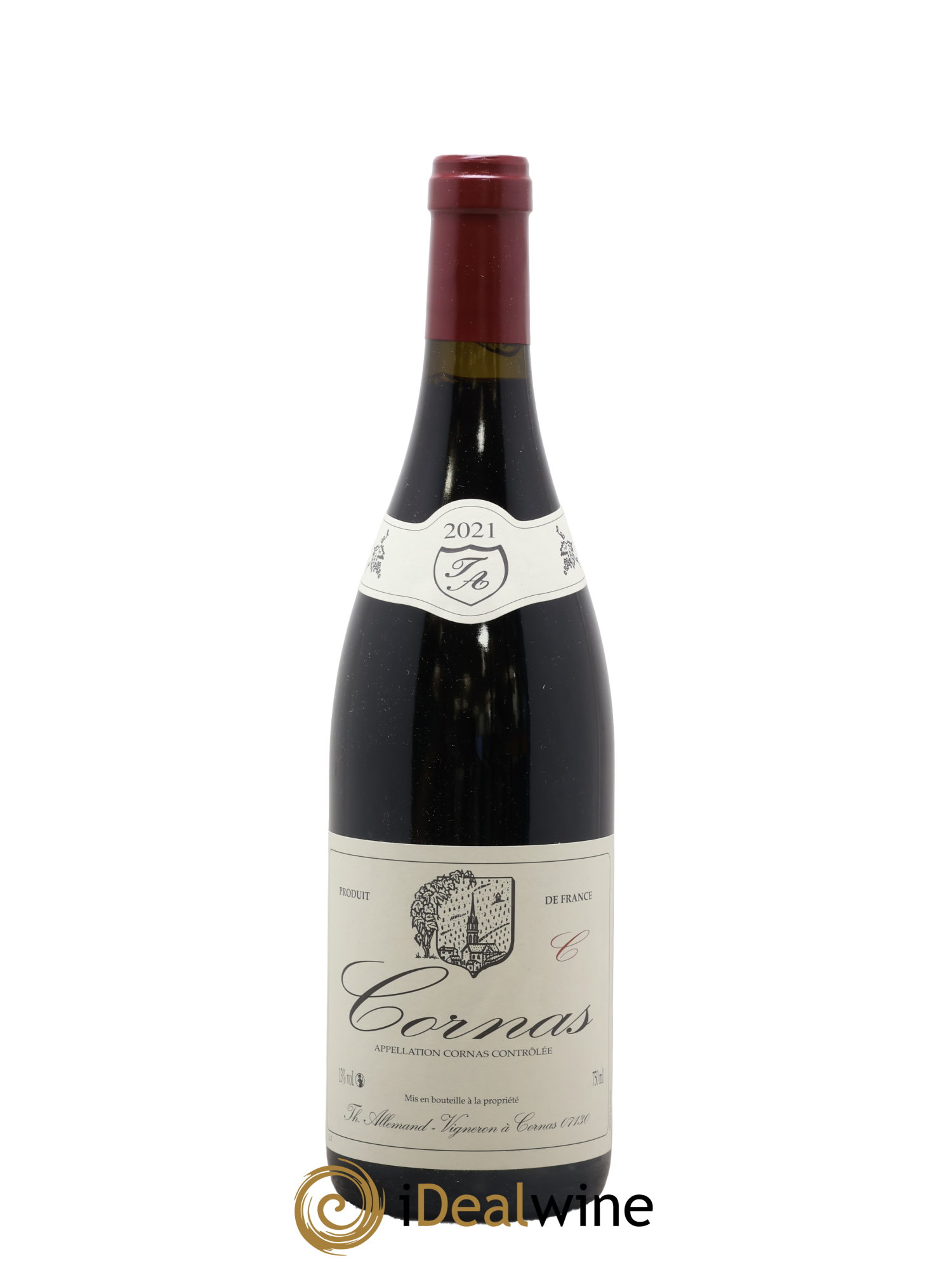 Cornas Chaillot Thierry Allemand 2021 - Lot de 1 bouteille - 0