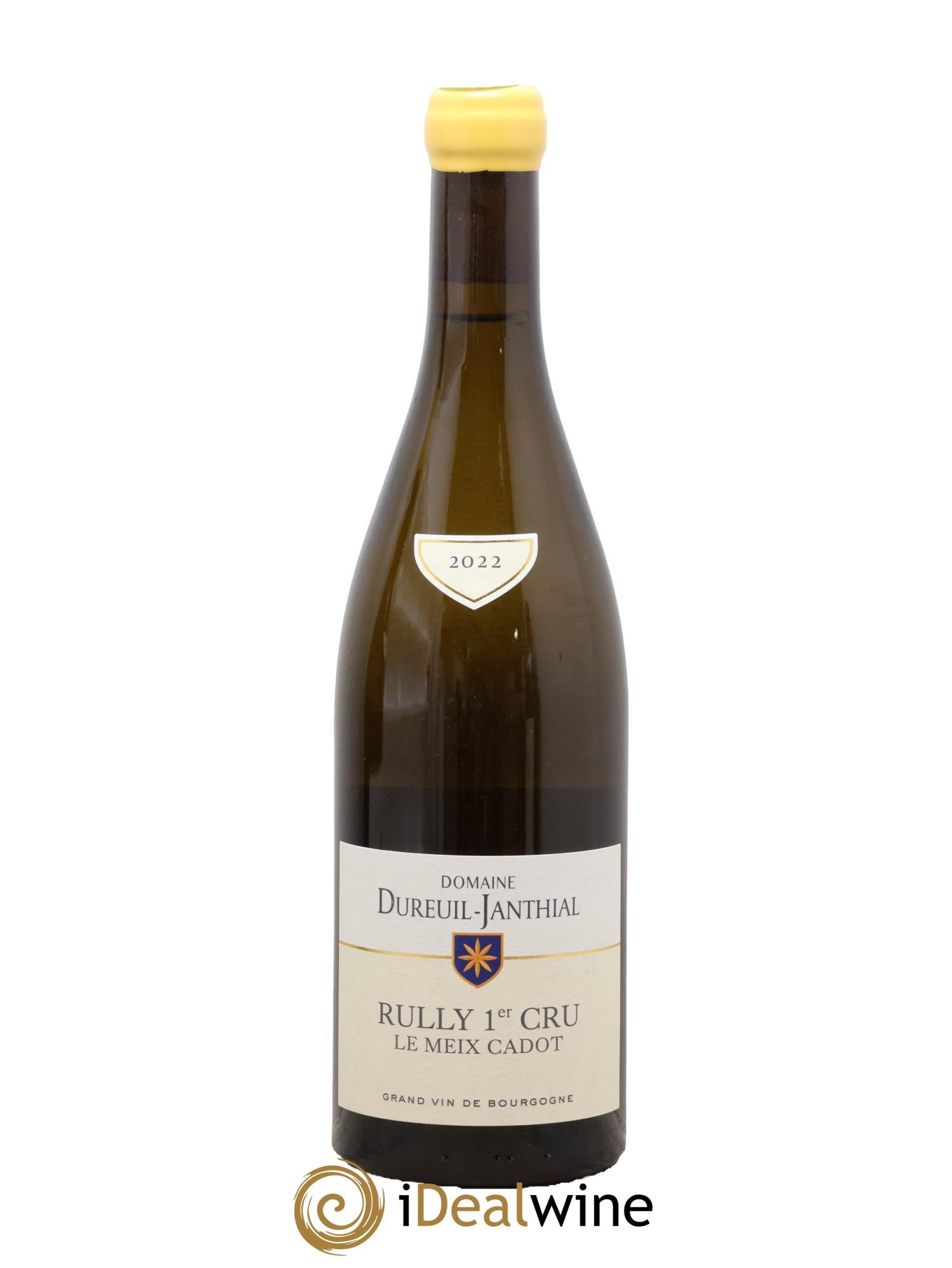 Rully 1er Cru Le Meix Cadot Vincent Dureuil-Janthial 2022 - Lot de 1 bouteille - 0