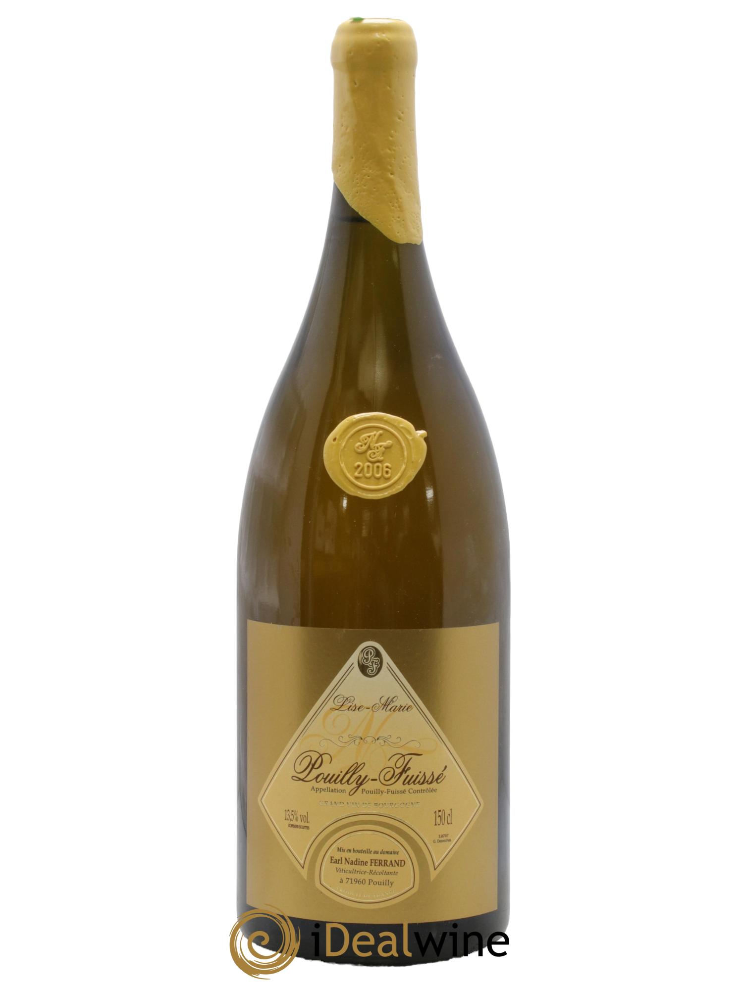 Pouilly-Fuissé Cuvée Lise-Marie  Nadine Ferrand 2006 - Lotto di 1 magnum - 1
