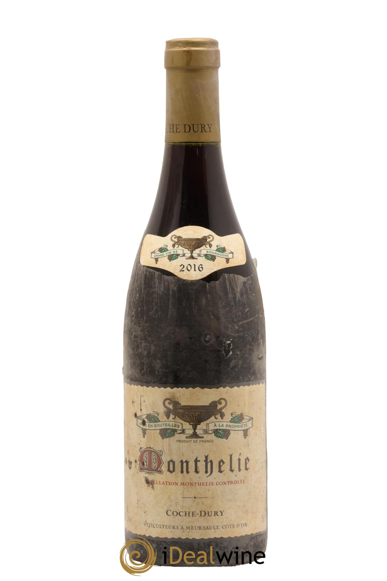 Monthélie Coche Dury (Domaine) 2016 - Posten von 1 Flasche - 0