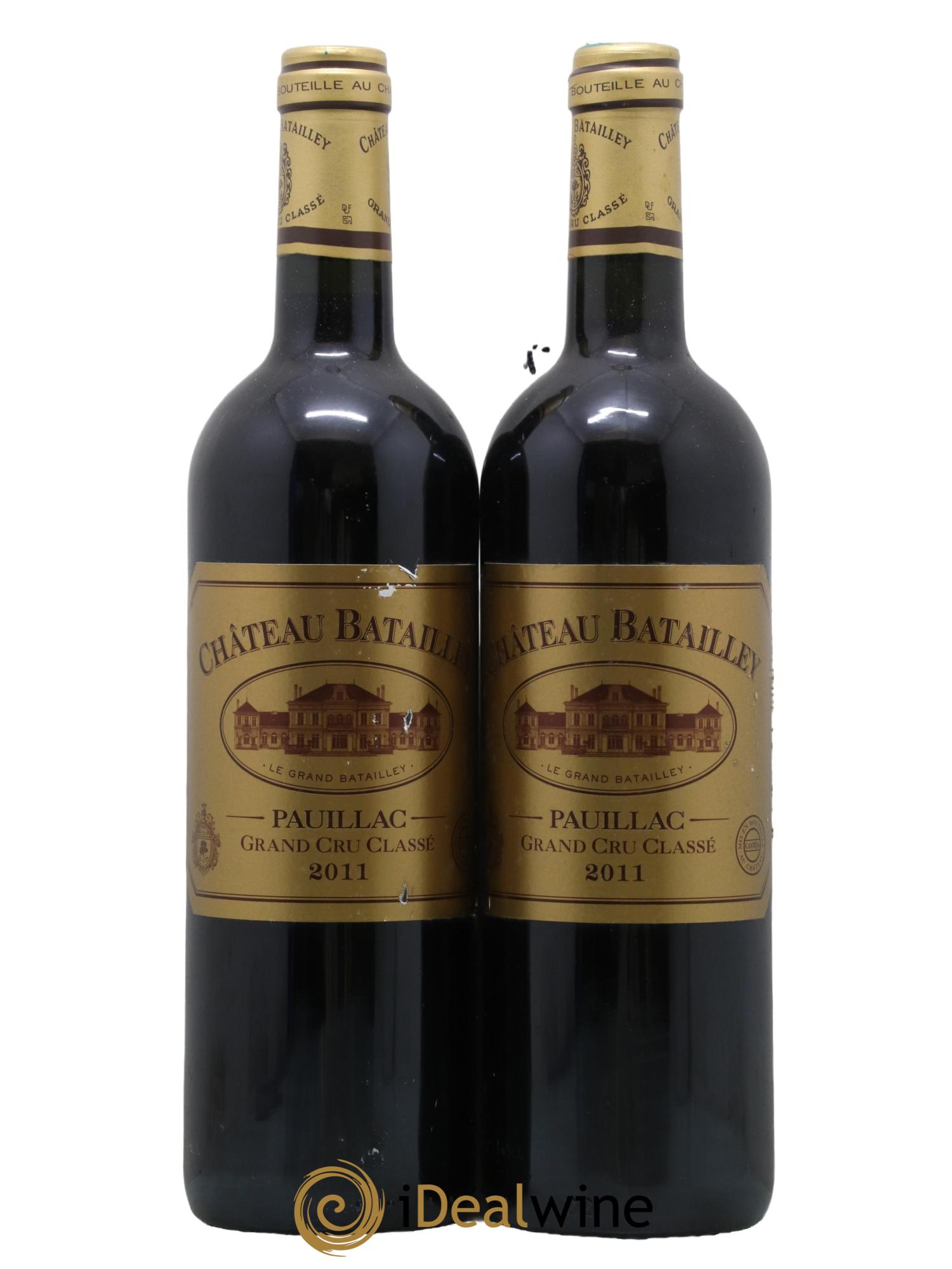 Château Batailley 5ème Grand Cru Classé 2011 - Posten von 2 Flaschen - 0