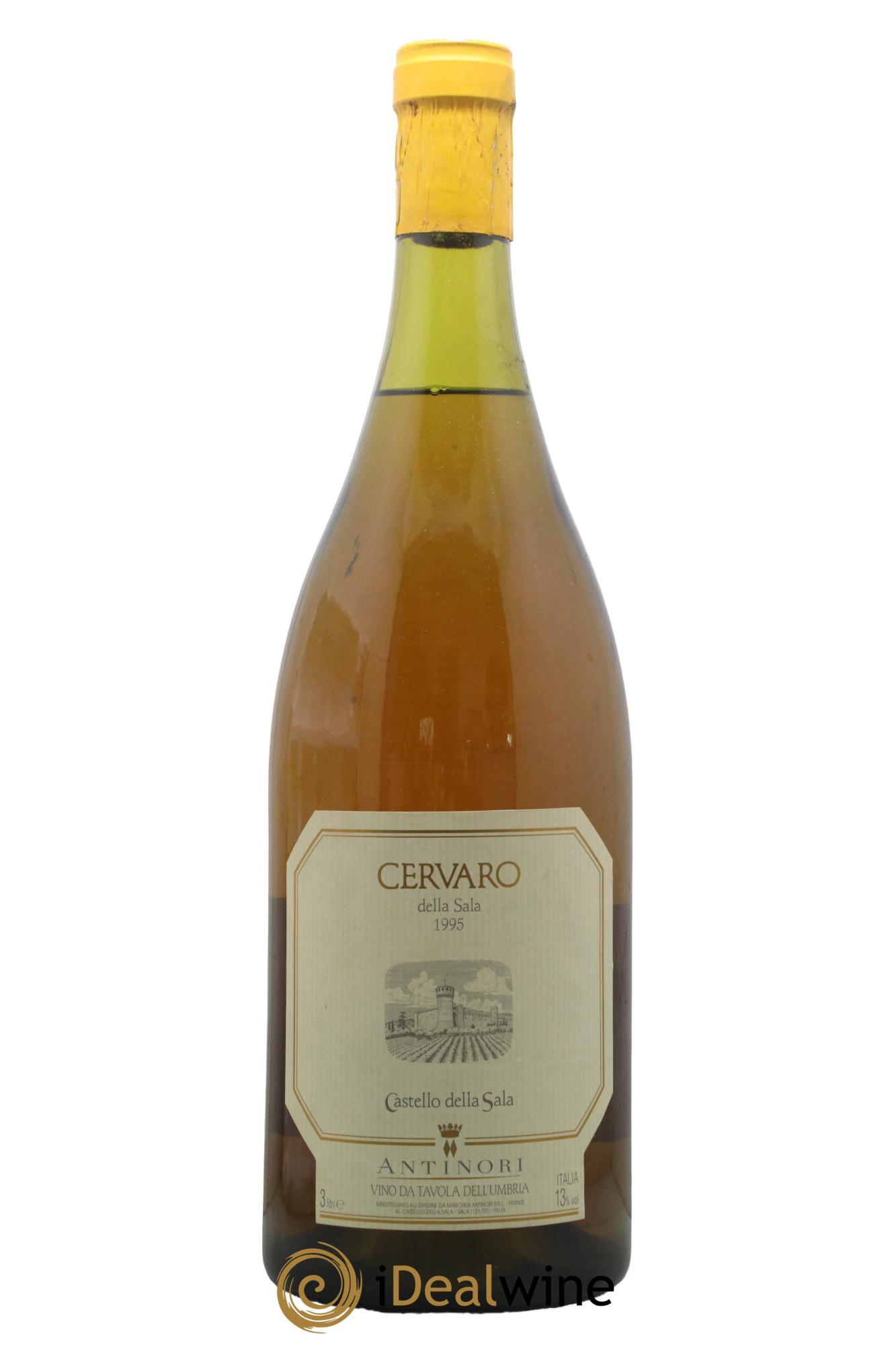 Umbria IGT Cervaro della Sala Castello della Sala - Marchesi Antinori 1995 - Lotto di 1 jéroboam - 1