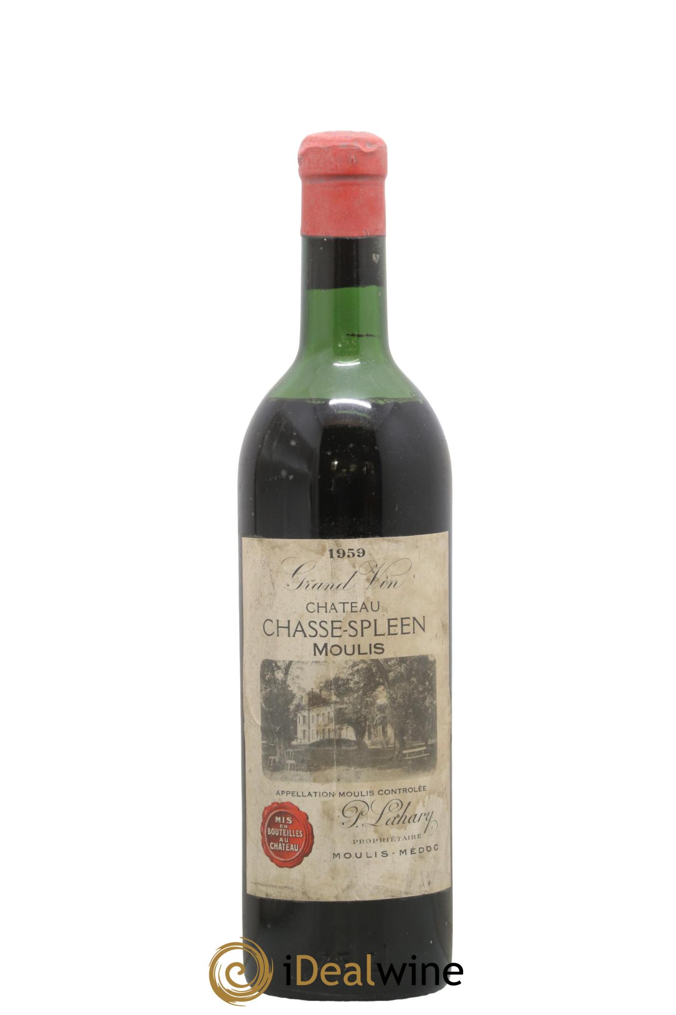 Château Chasse Spleen 1959 - Lot de 1 bouteille - 0