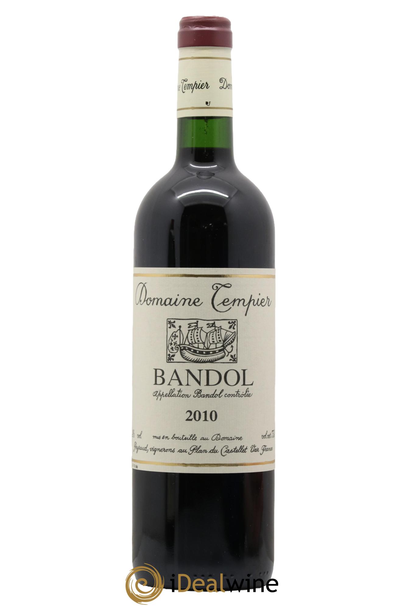 Bandol Domaine Tempier Famille Peyraud 2010 - Lot de 1 bouteille - 0