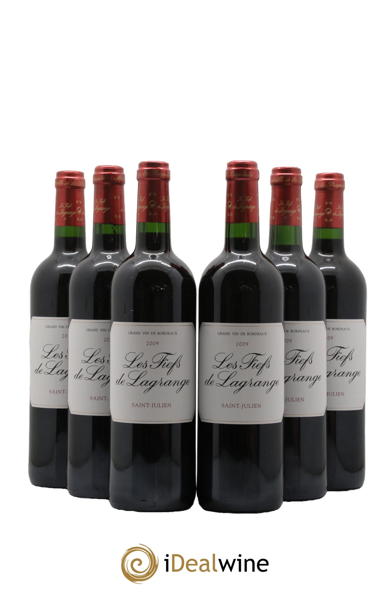Les Fiefs de Lagrange Second Vin 2009 - Lotto di 6 bottiglie - 0