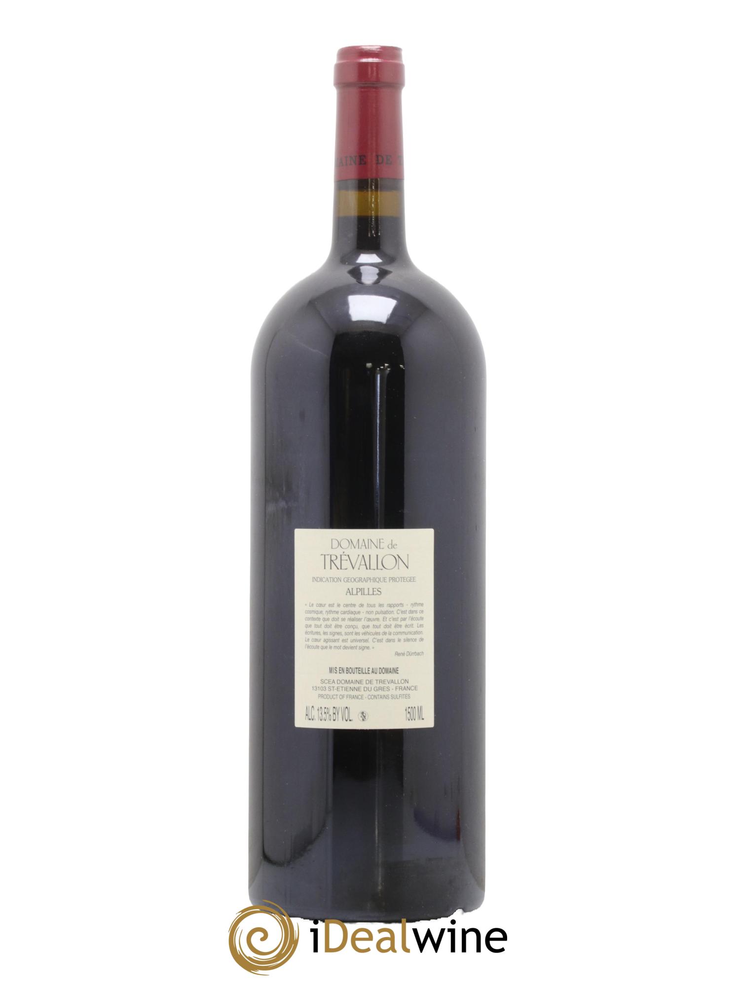 IGP Alpilles Trévallon (Domaine de) Eloi Dürrbach 2020 - Lot of 1 magnum - 1