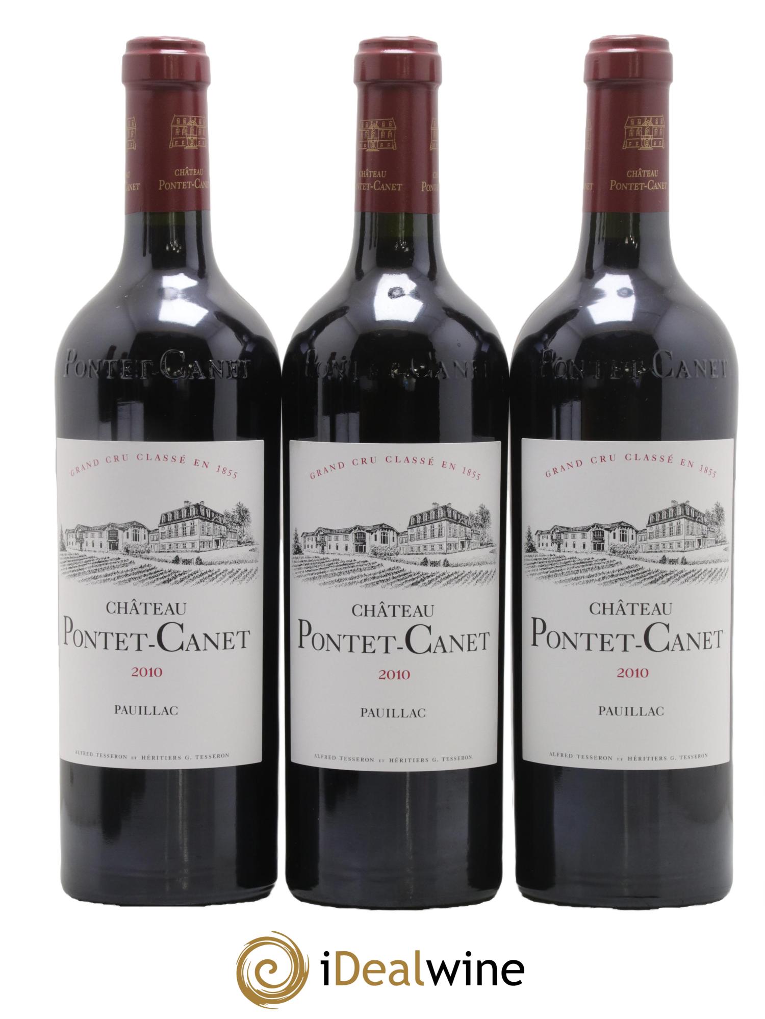 Château Pontet Canet 5ème Grand Cru Classé 2010 - Lotto di 6 bottiglie - 3