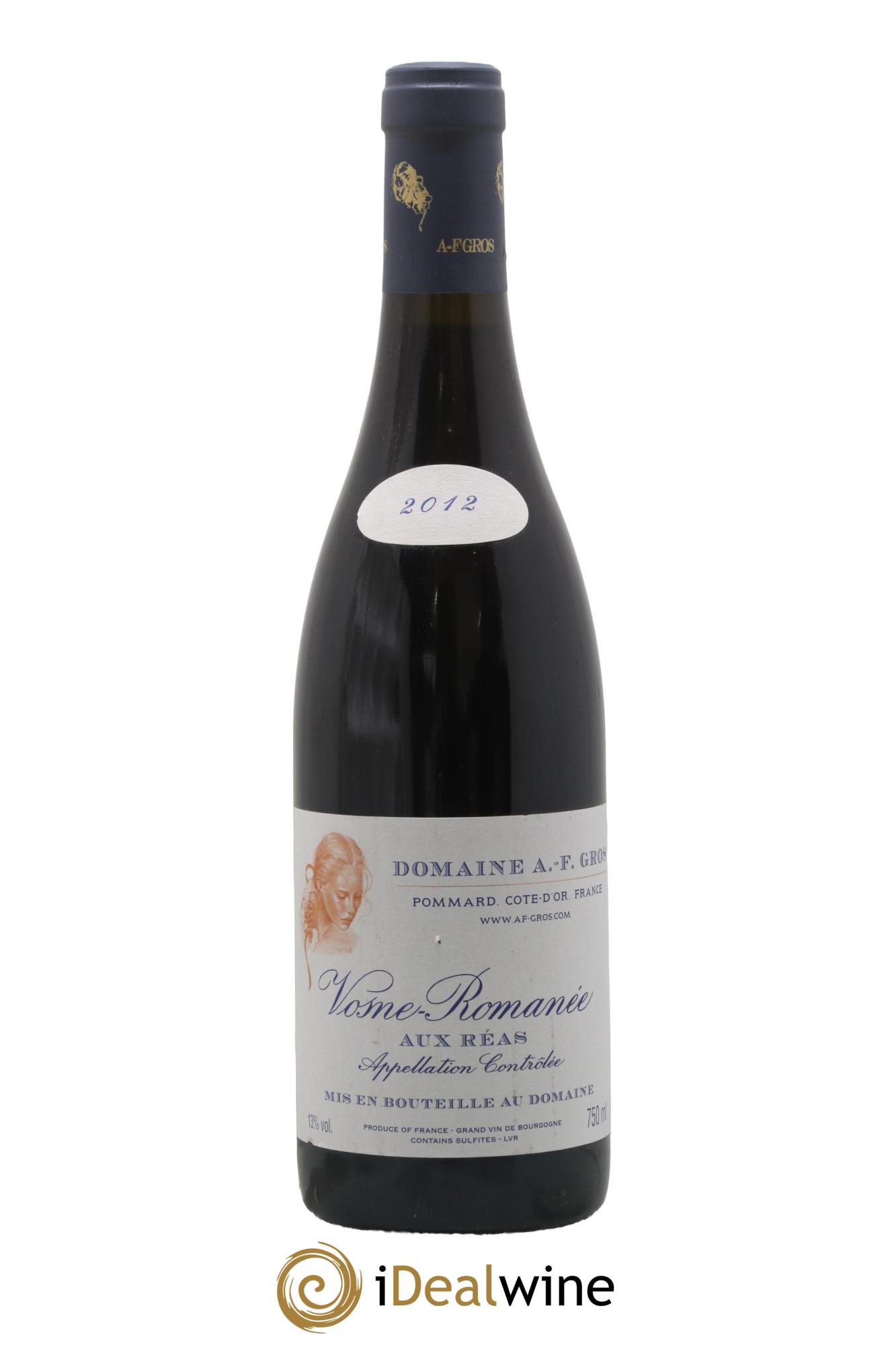 Vosne-Romanée Aux Reas A.-F. Gros 2012 - Lotto di 1 bottiglia - 0