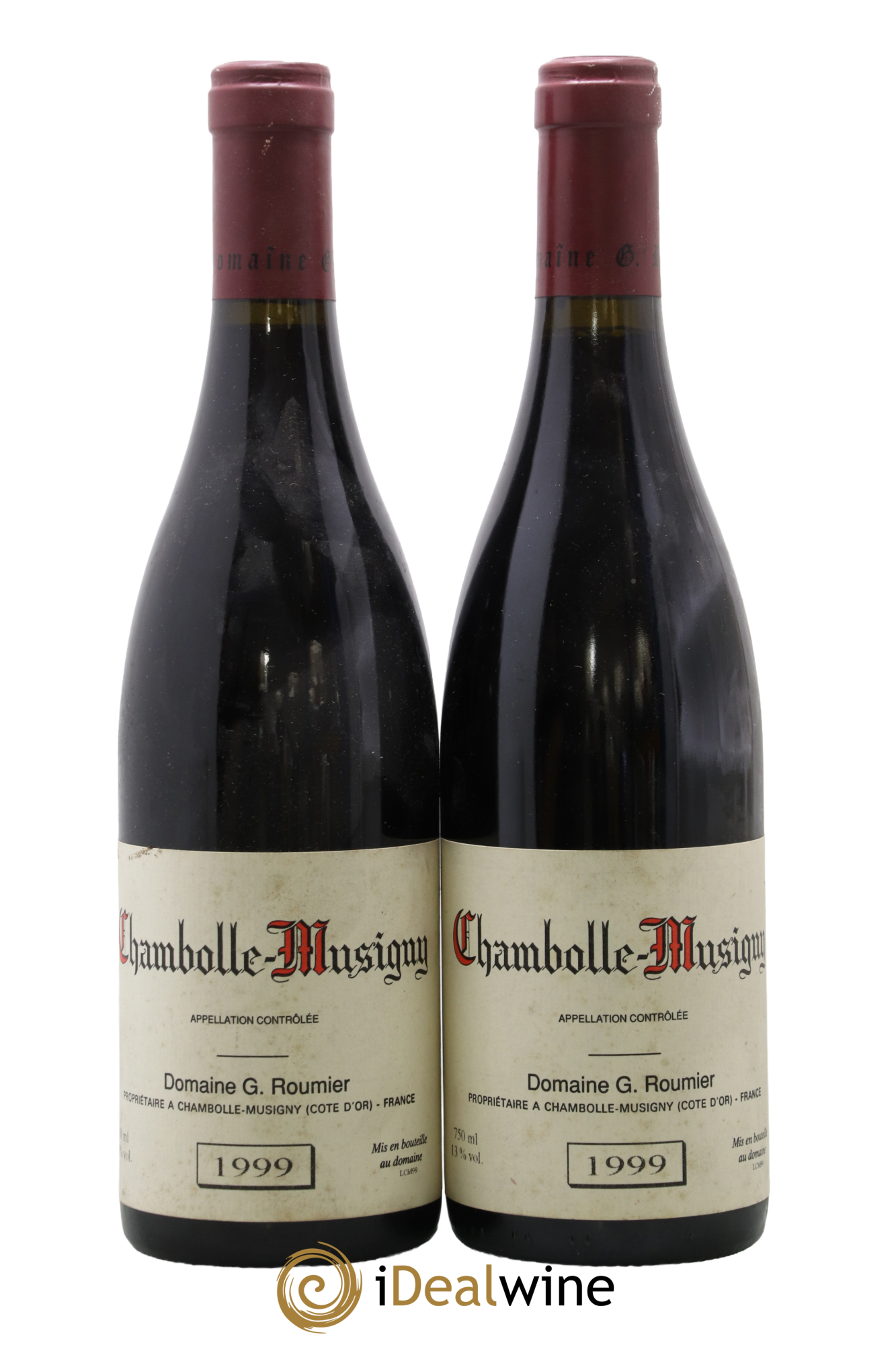 Chambolle-Musigny Georges Roumier (Domaine) 1999 - Lot de 2 bouteilles - 0
